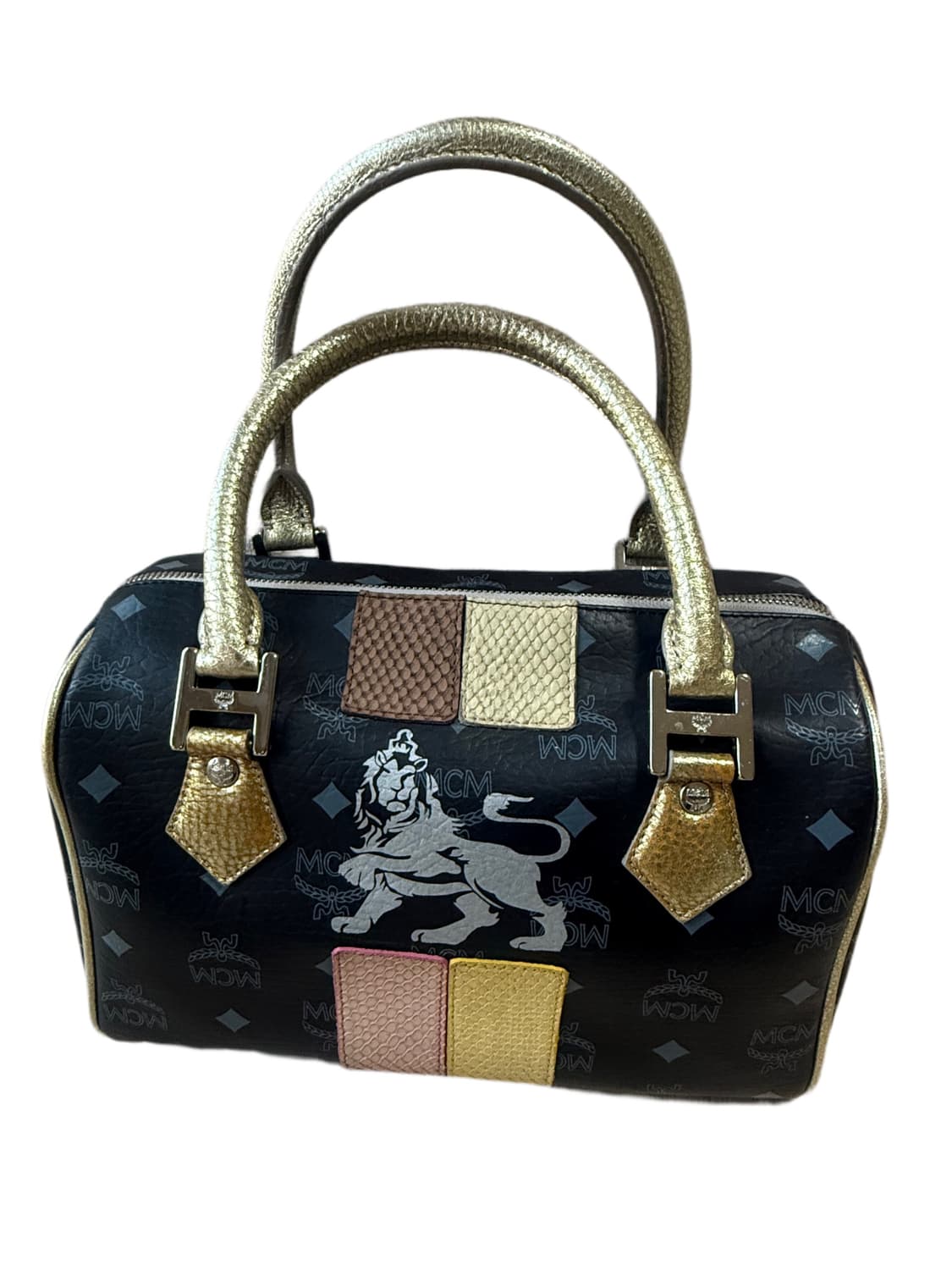 MCM 라이언 보스턴백 상품이미지1