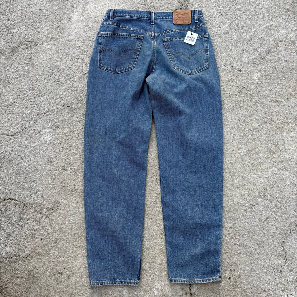 90's 리바이스 550 테이퍼드 데님팬츠 B97 상품이미지1