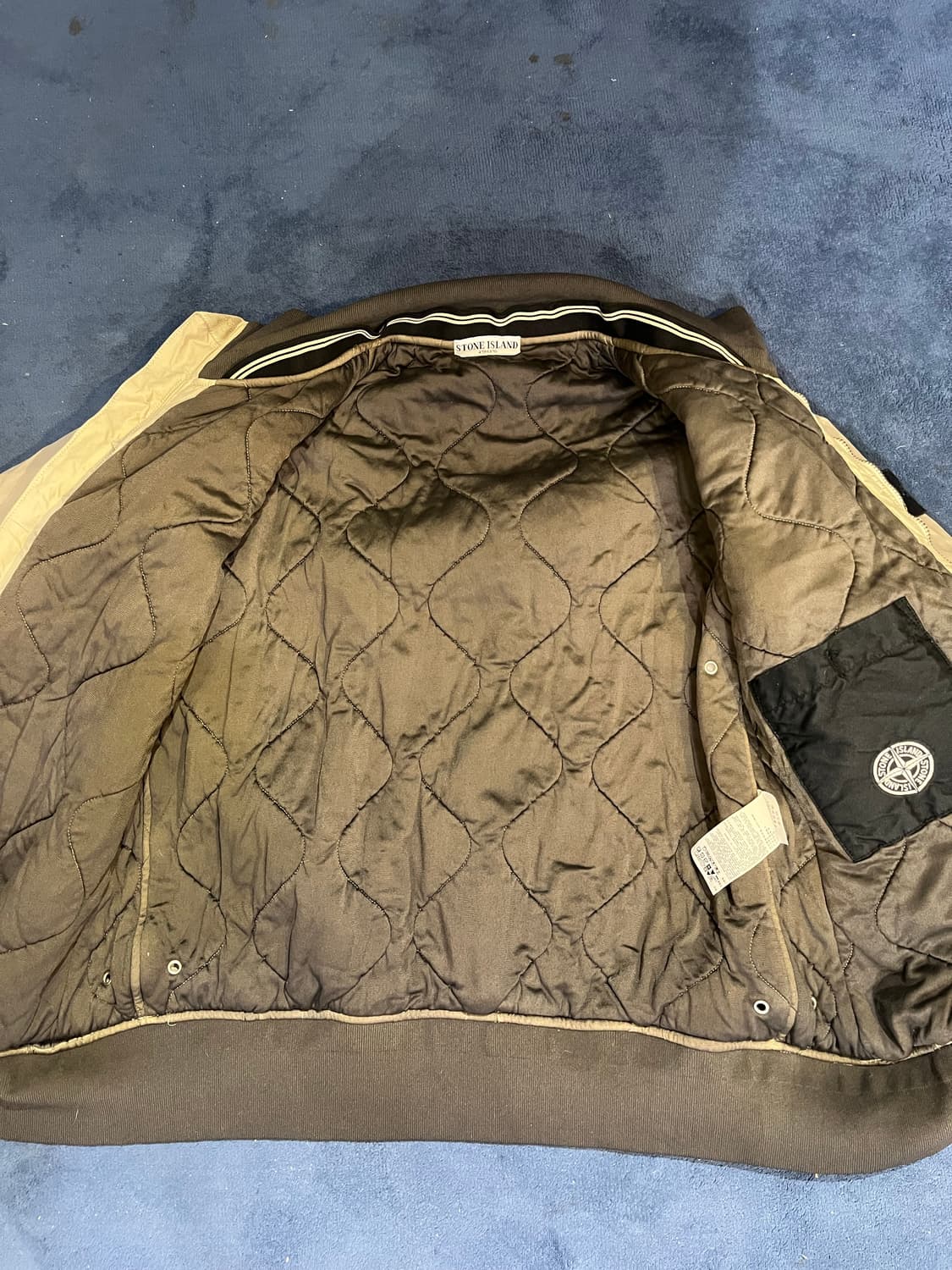 스톤 아일랜드 패디드 블루종 자켓 (이탈리아제) 상품이미지9