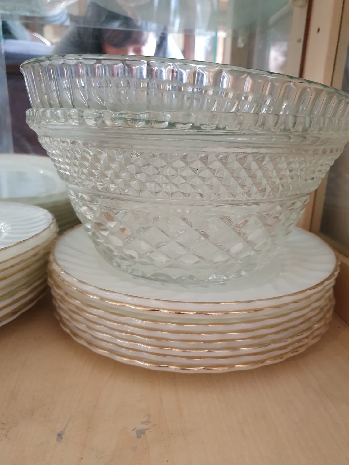 빈티지  Anchor Hocking 앵커호킹 Wexford 화채볼 상품이미지4