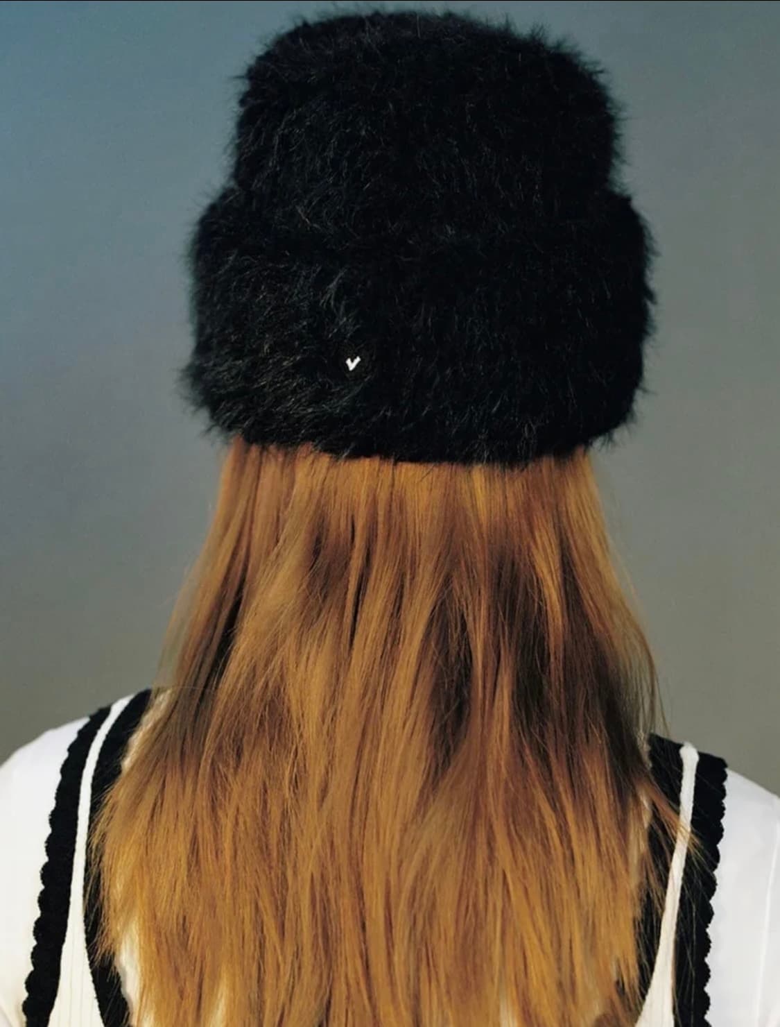 어썸니즈 슈가로프 햇 플루피 블랙 sugarloaf hat 상품이미지2