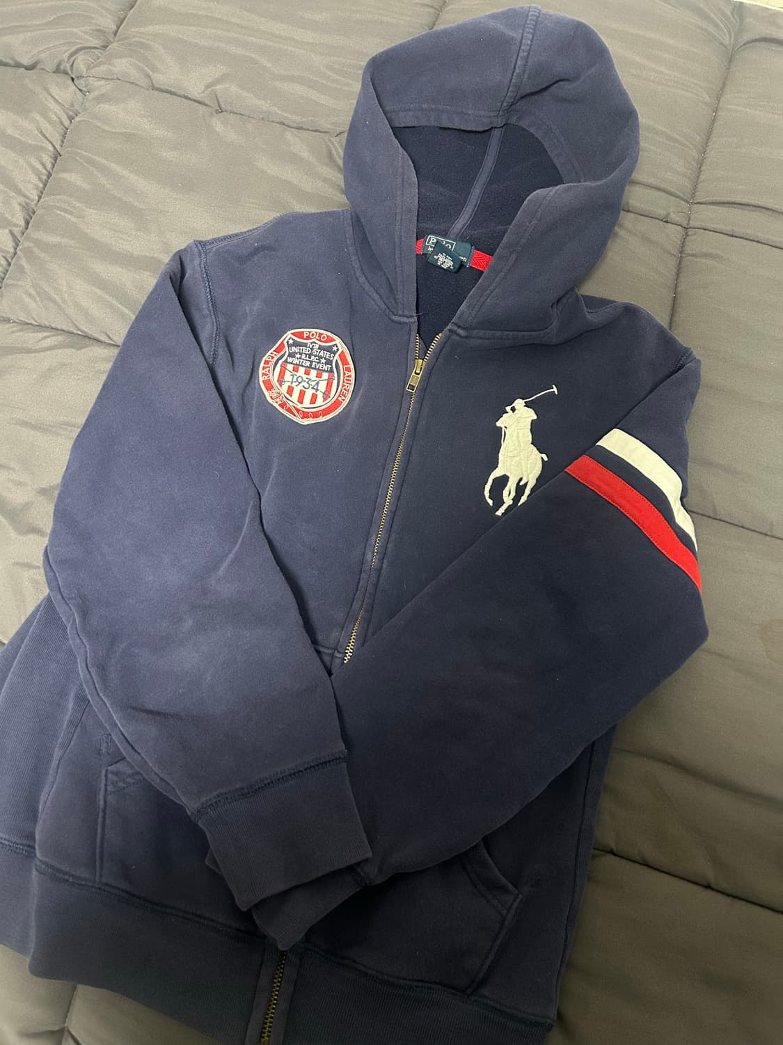 빅포니 폴로 후드집업 상품이미지1