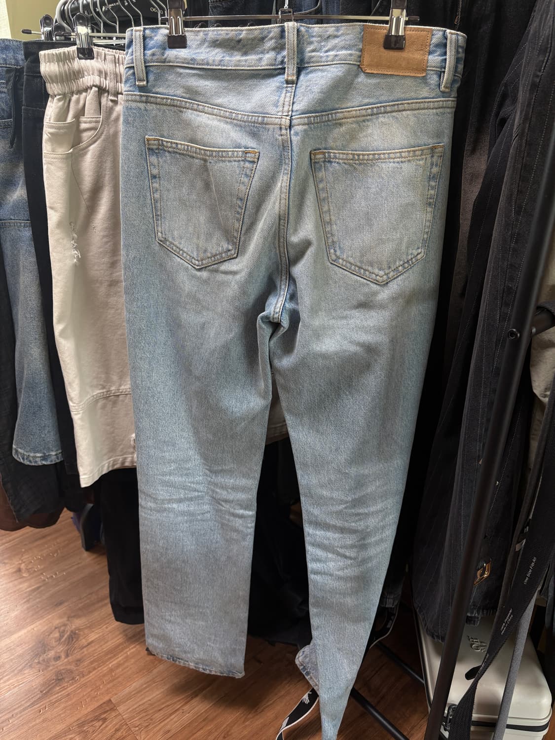 자라 연청바지 상품이미지2