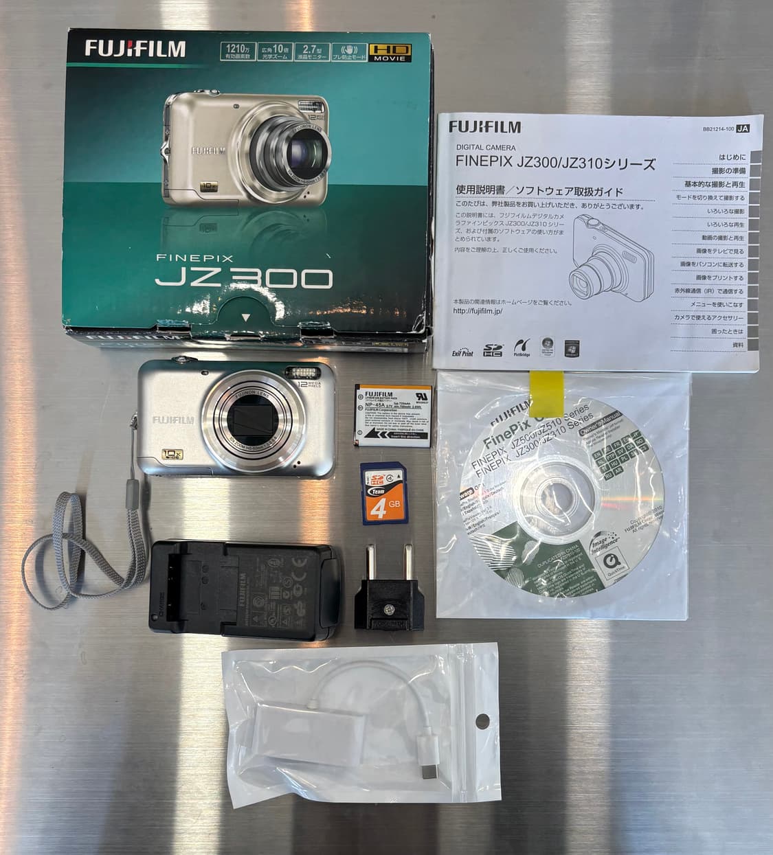 박스O/민트급)후지필름 파인픽스 JZ300 실버 빈티지디카 상품이미지2