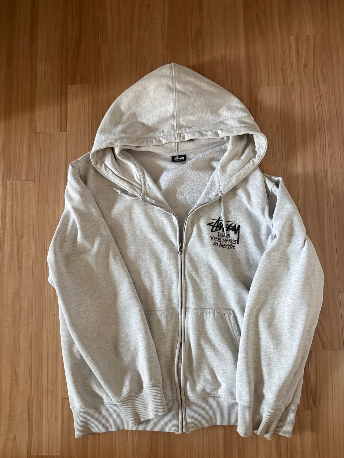 스투시 스탁 도버 스트리트 마켓 LA 후드 집업 xl사이즈 상품이미지1