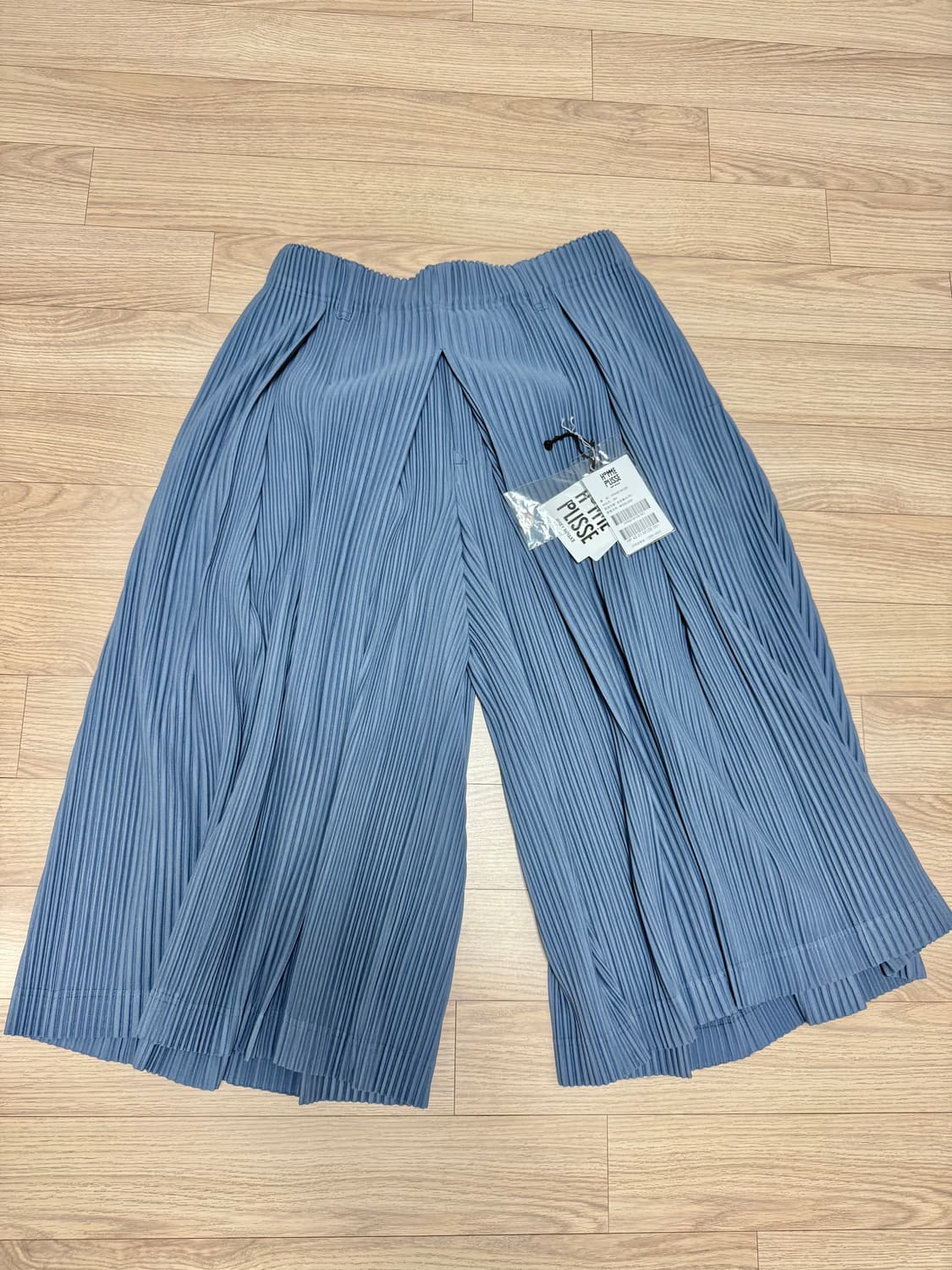 옴므플리세 24년 8월 하카마 블루 3사이즈 상품이미지6