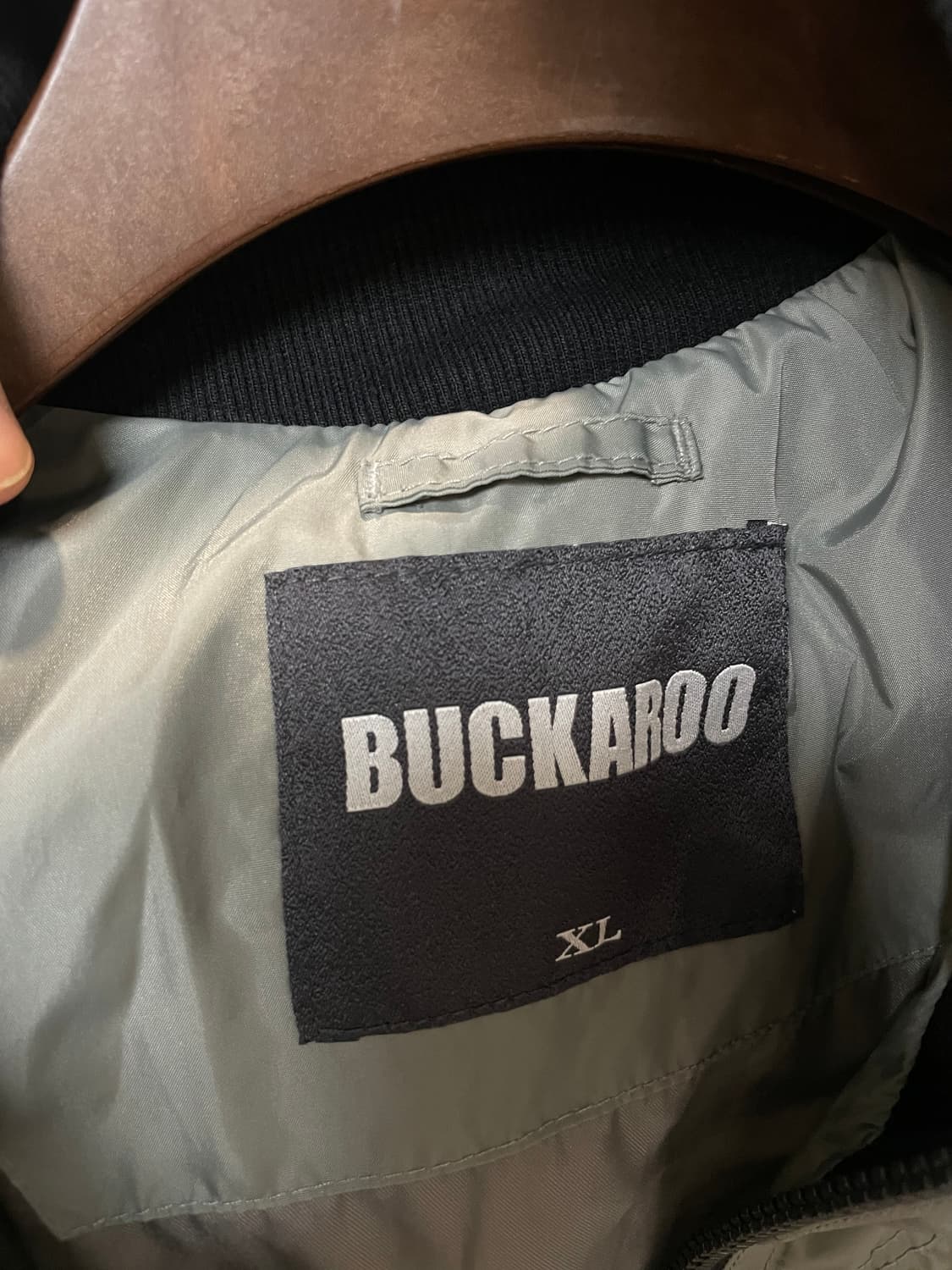 (XL) buckaroo 버커루 히든 후드 바람막이 블루종 자켓 상품이미지6