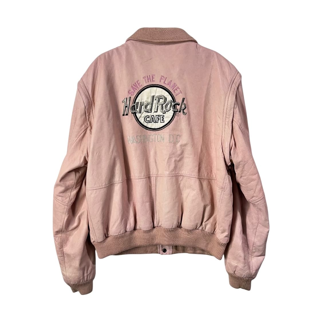[Hard Rock Cafe] 90's 하드락카페 레더 봄버자켓 상품이미지1