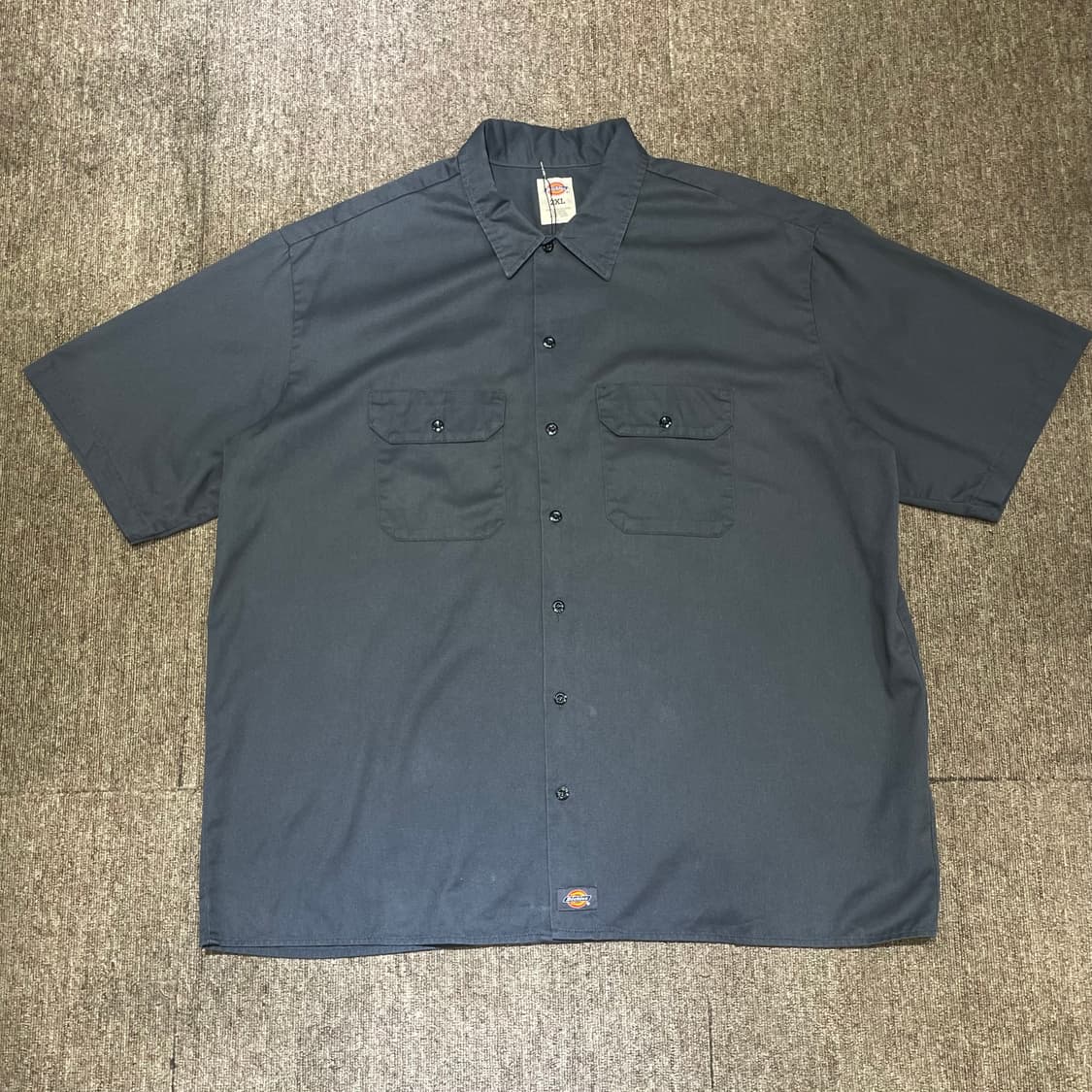 (2XL) Dickies 디키즈 반팔 워크 셔츠 그레이 상품이미지3