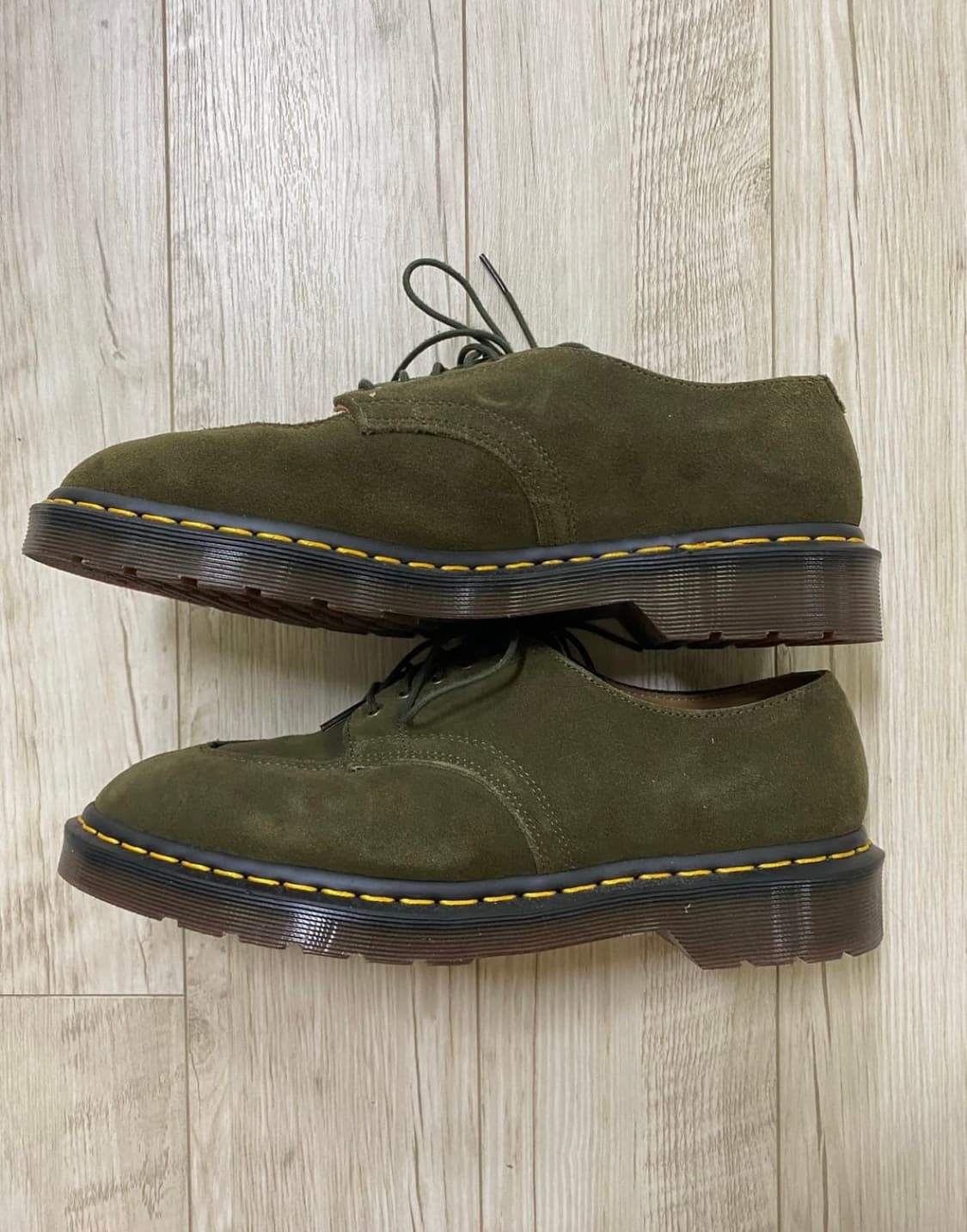 닥터마틴 Dr. Martens 2046 스웨이드 카키 270 상품이미지4