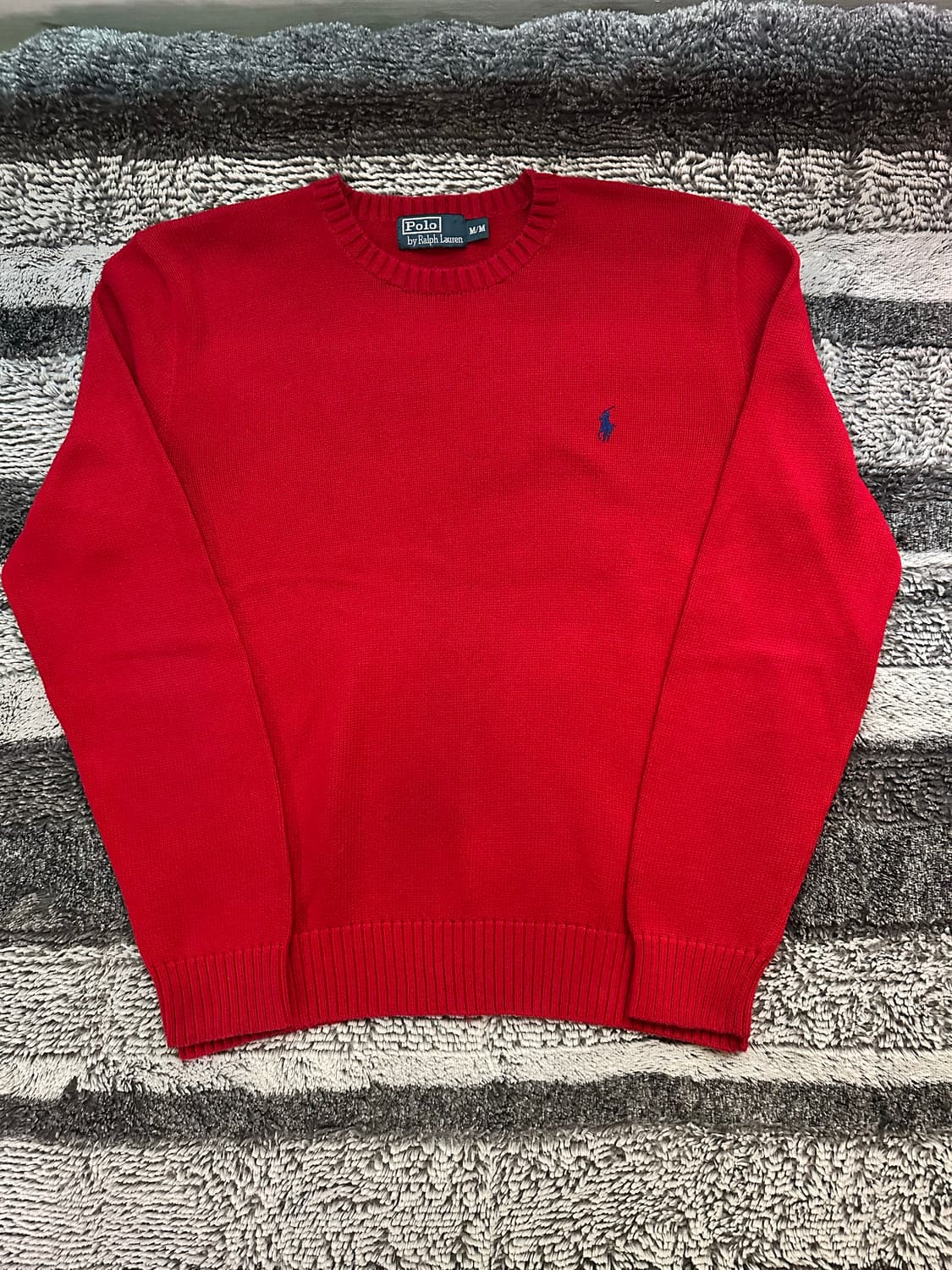 폴로 랄프로렌 니트 레드 상품이미지1