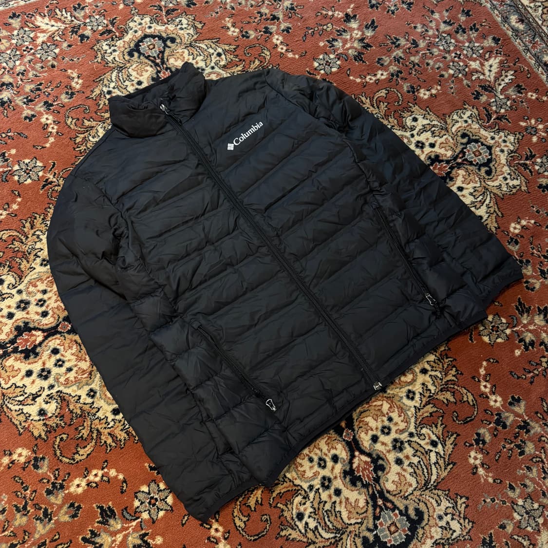 컬럼비아 경량패딩 덕다운 (S) 블랙 상품이미지2