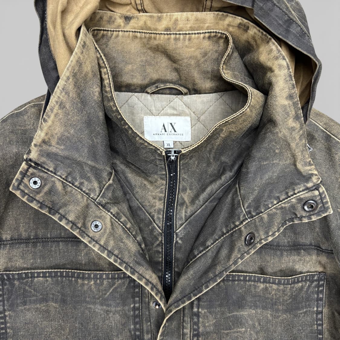 90's 아르마니 익스체인지 필드 파카 상품이미지5