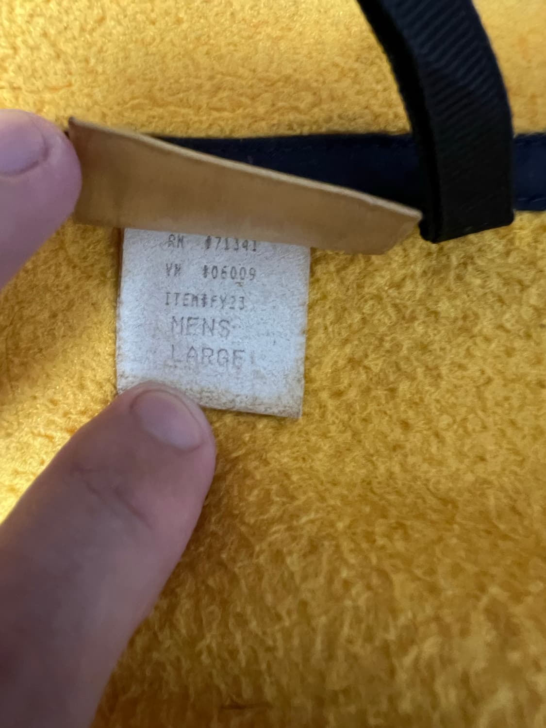 90s 엘엘빈 옐로우 플리스 후리스 llbean 빈티지 상품이미지4