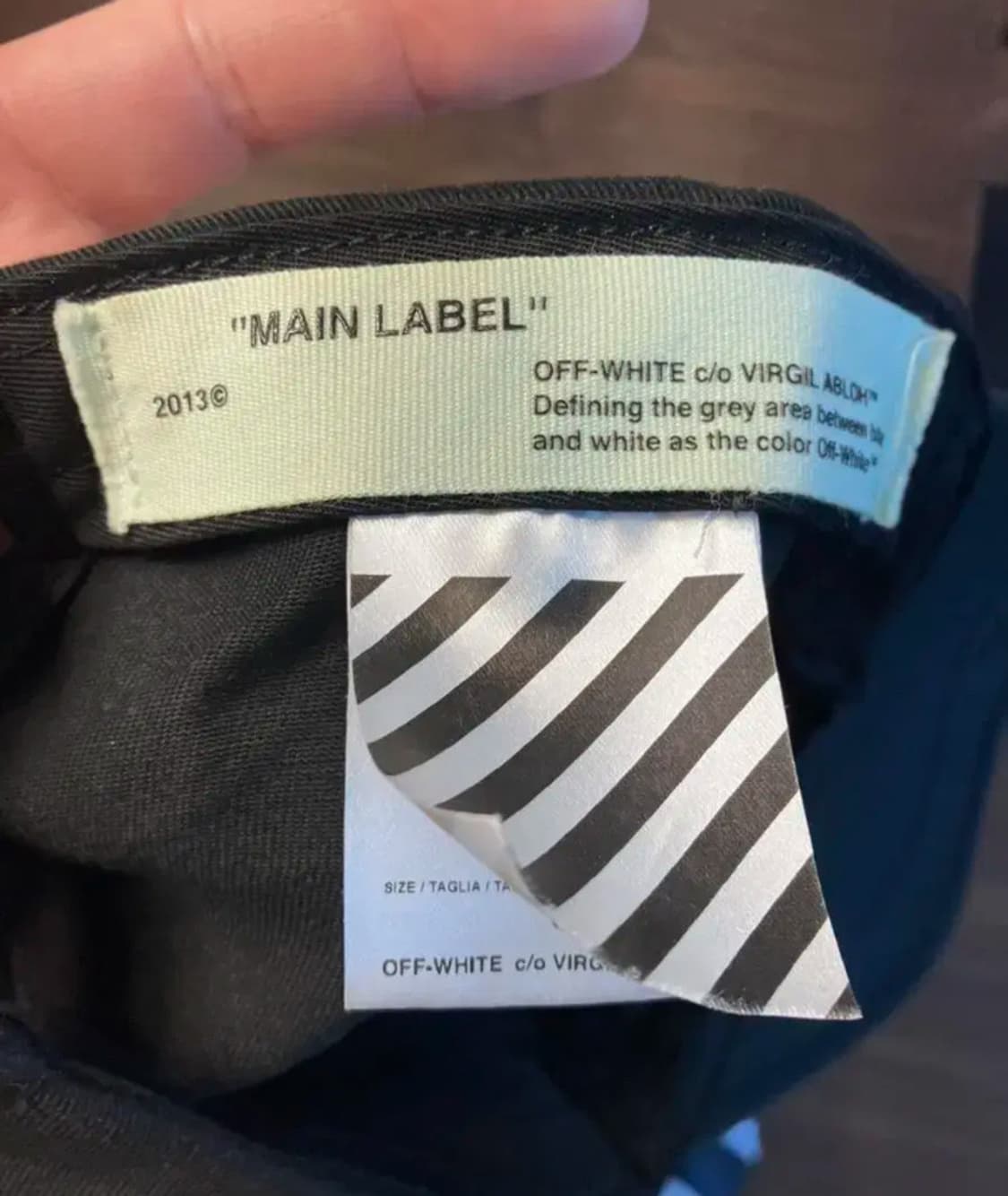 오프화이트 스콜피온 캡 상품이미지3