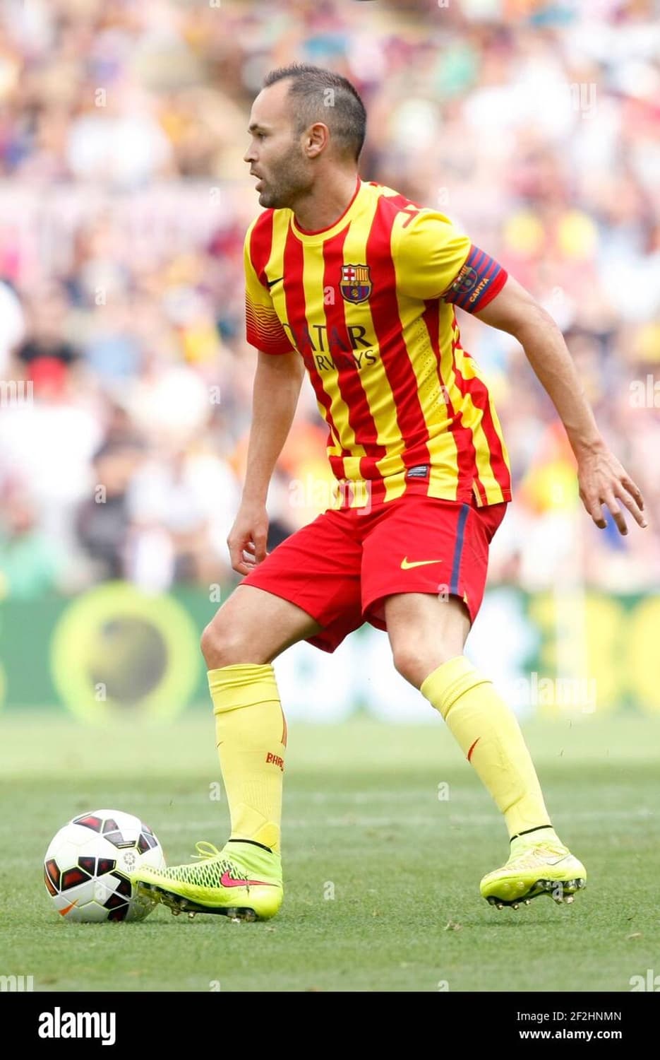 13-14 바르셀로나 어웨이 이니에스타 유니폼 정품 상품이미지3