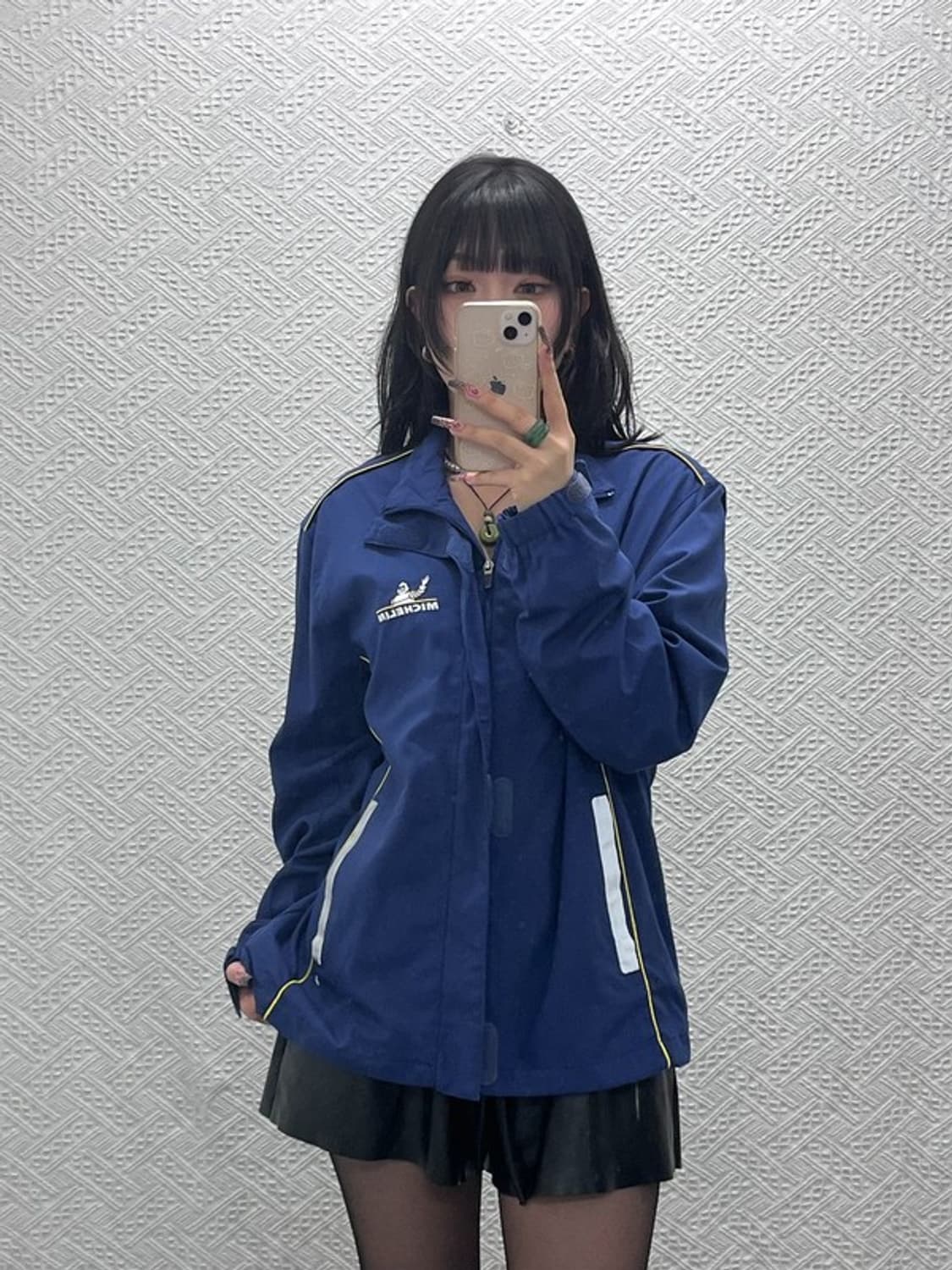 미쉐린 올드스쿨 레트로 빈티지 바람막이 워크 자켓 XL C11584 상품이미지2