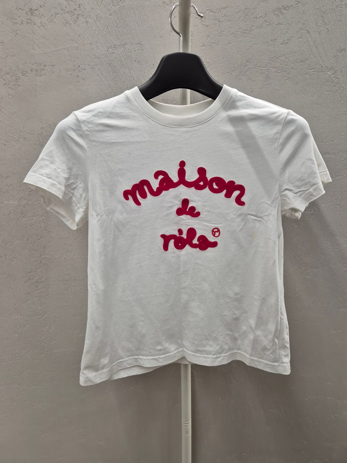 롤라롤라 메종드 로라 화이트 반팔티 XS 상품이미지2