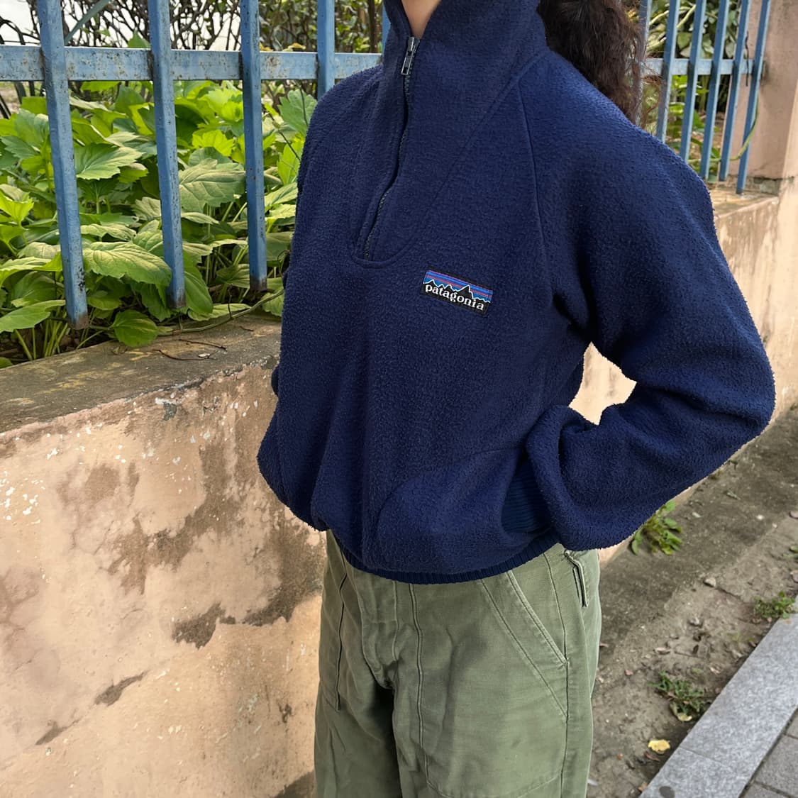 80’s Patagonia half zip-up anorak ( ~55) 상품이미지9