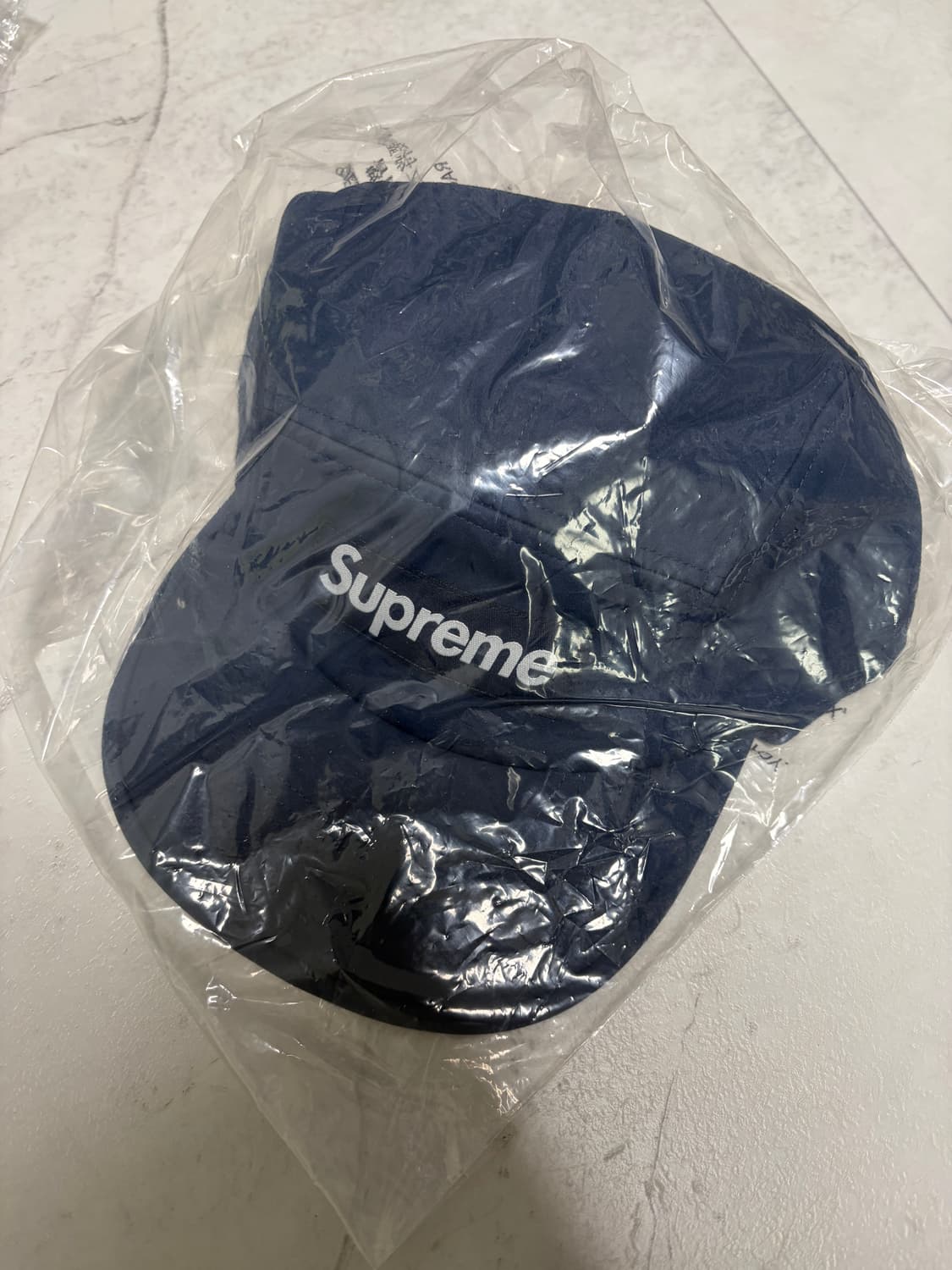 슈프림 윈드스토퍼 이어플랩 캠프캡 네이비 - 24FW 상품이미지4