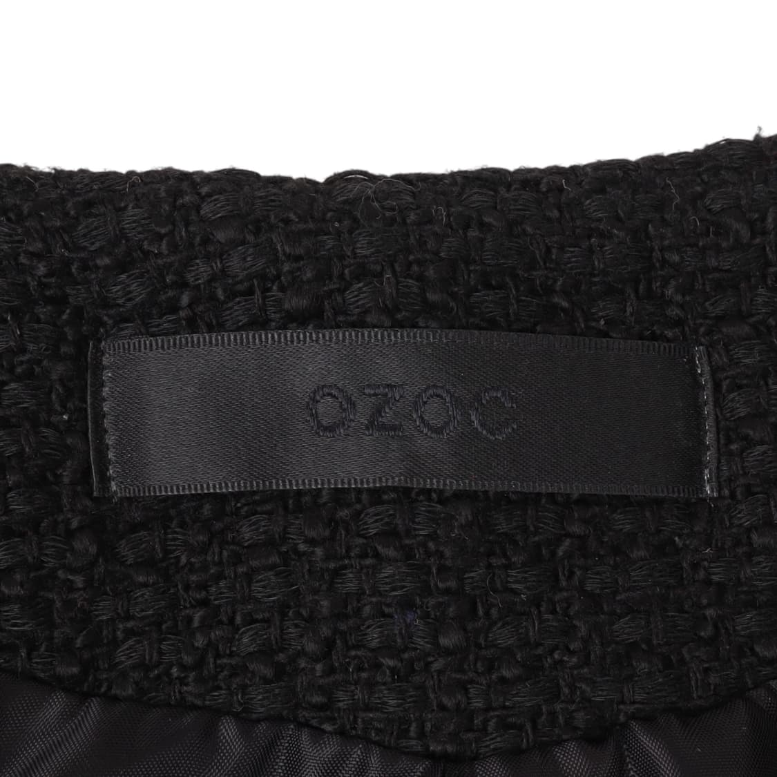 Ozoc 24SS 블랙 트위드 자켓 상품이미지8