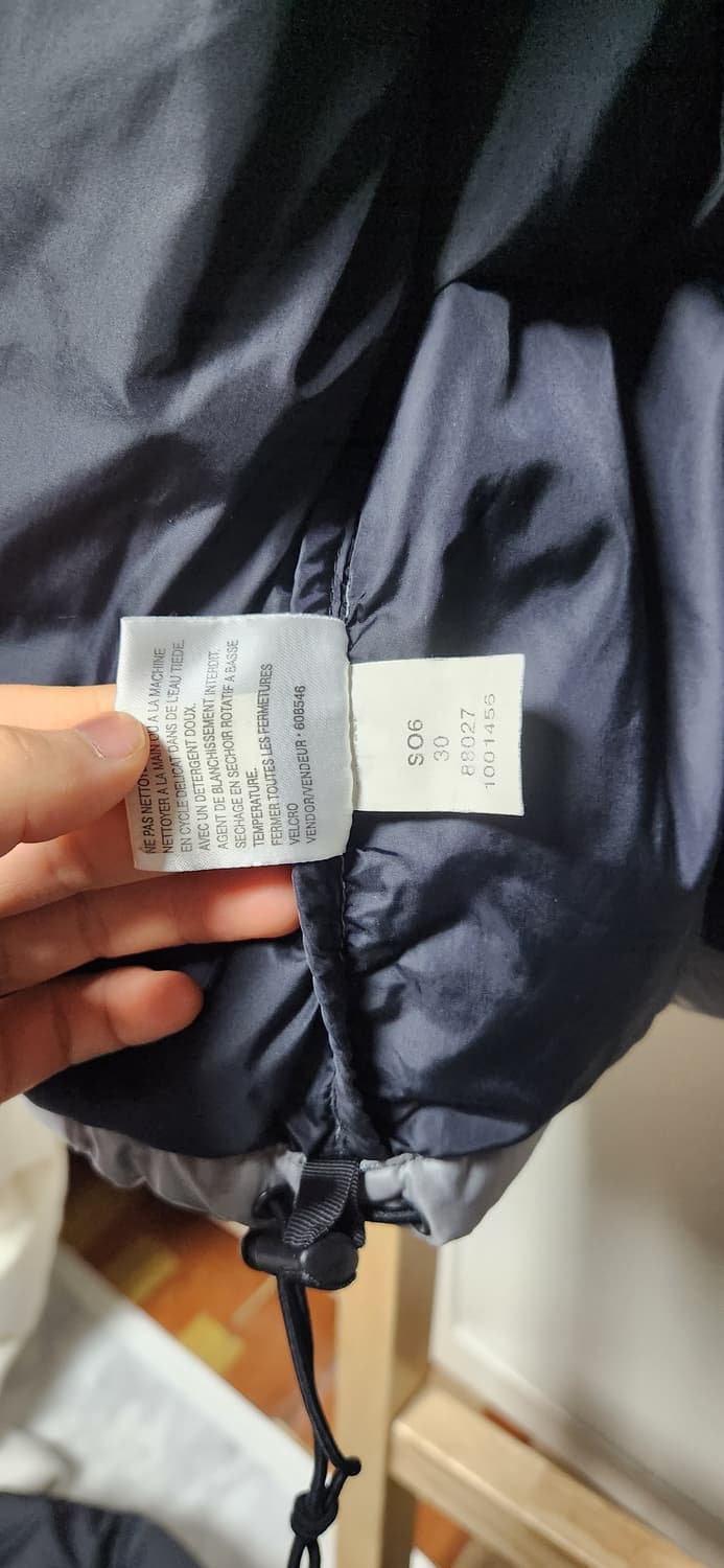 노스페이스 700 눕시 라이트 그레이 조끼 패스트 패딩 자켓 상품이미지7