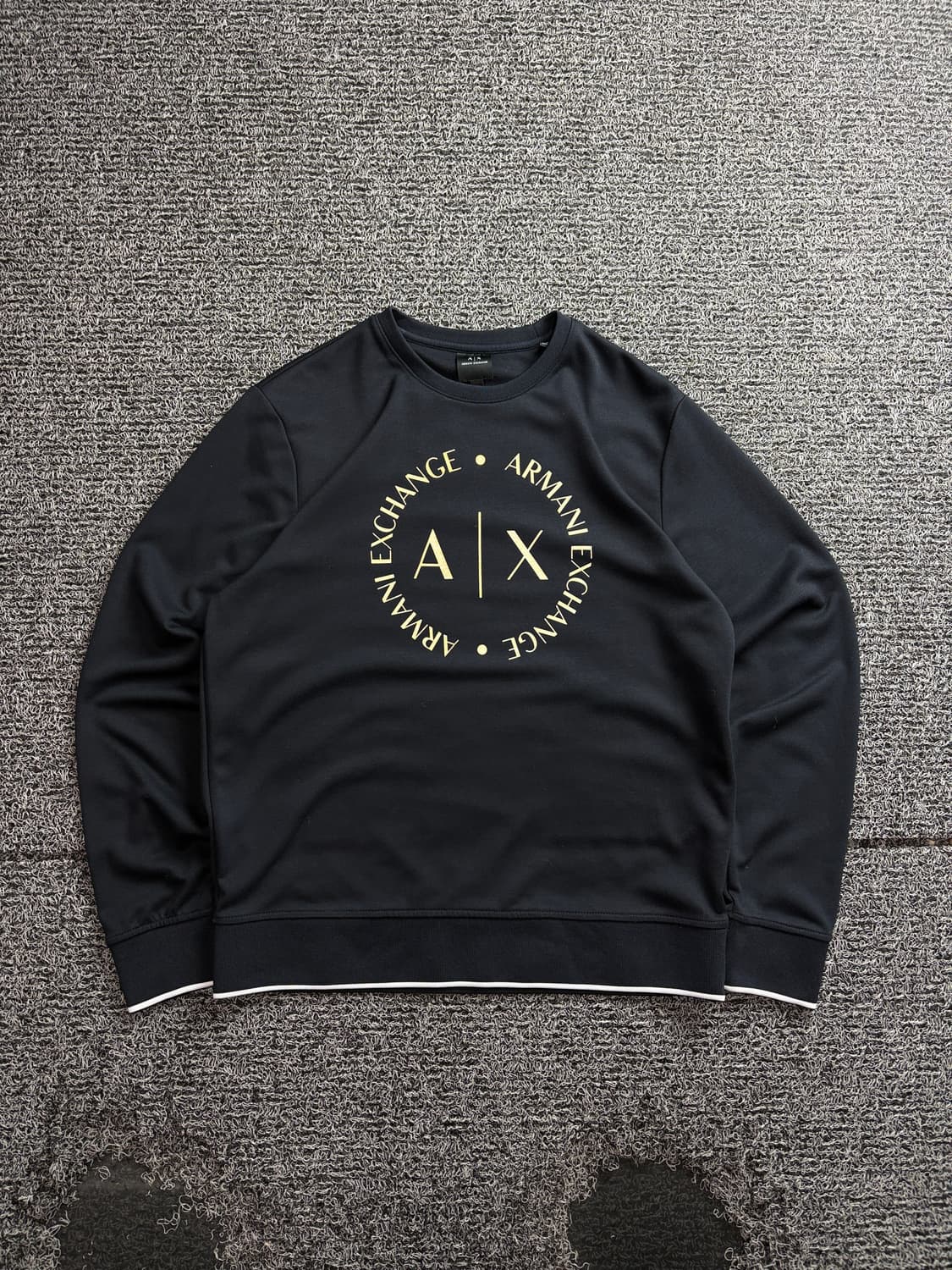 아르마니 익스체인지 빅로고 크루넥 맨투맨 4192 상품이미지2