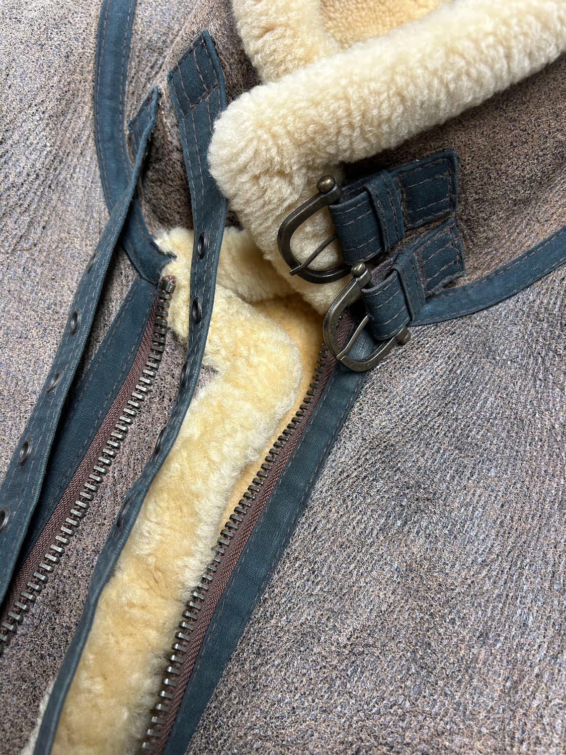 빈티지 B-3 무스탕 상품이미지9