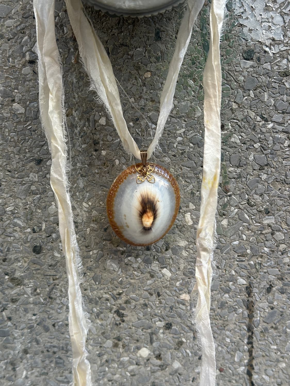 Vintage pendant+India silk 상품이미지4