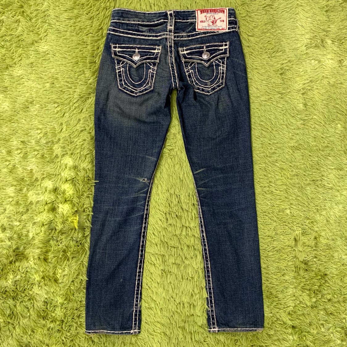 [표기 24] 트루릴리젼 BILLY SUPER T 로우 세미부츠컷 데님팬 상품이미지2