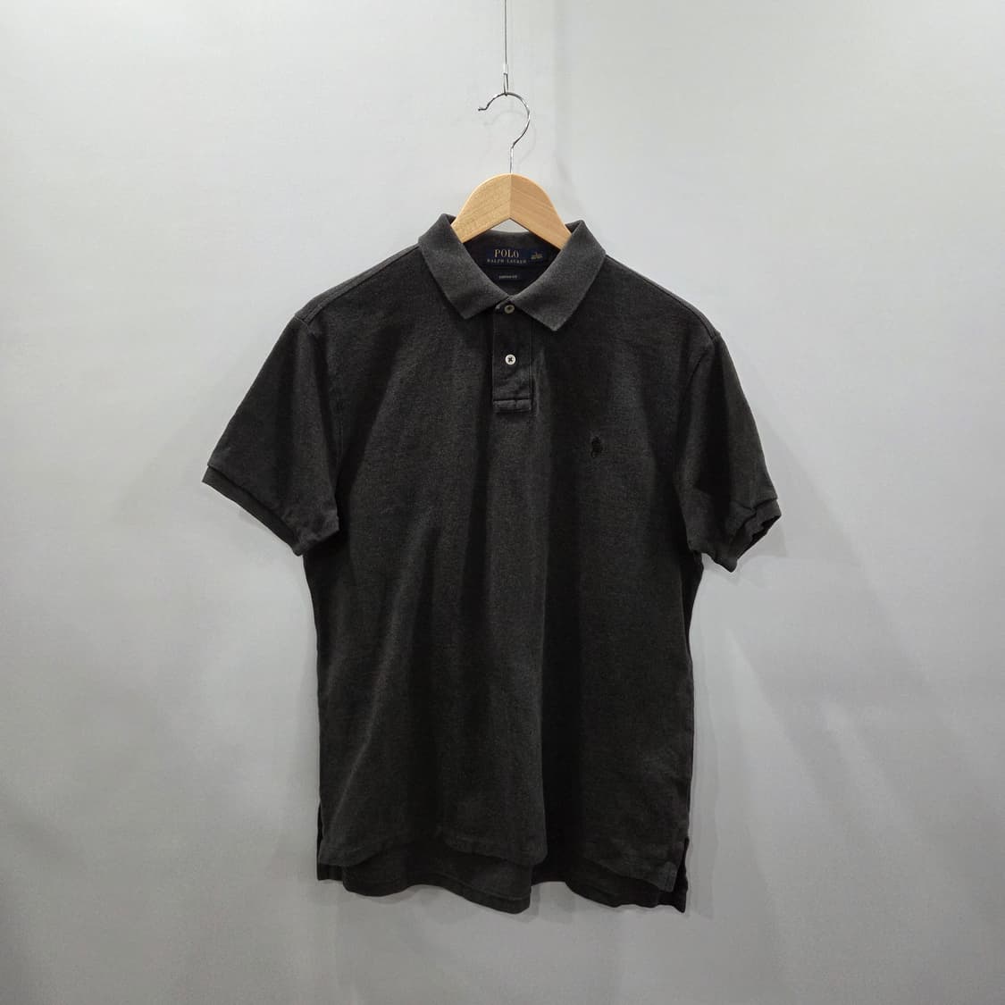 폴로랄프로렌 피케 카라 반팔티 딥그레이 L  상품이미지1