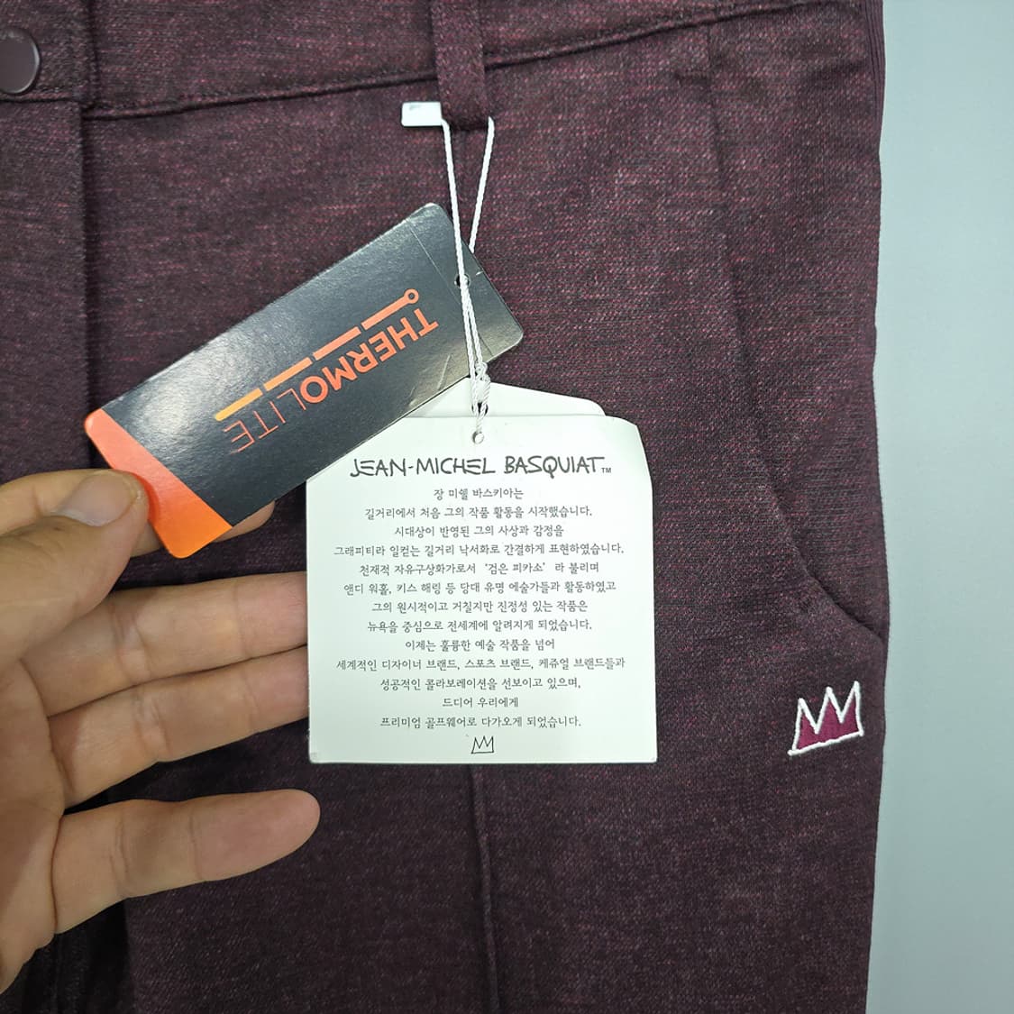 장미쉘바스키아 슬림 골프 팬츠 66(26) 상품이미지4