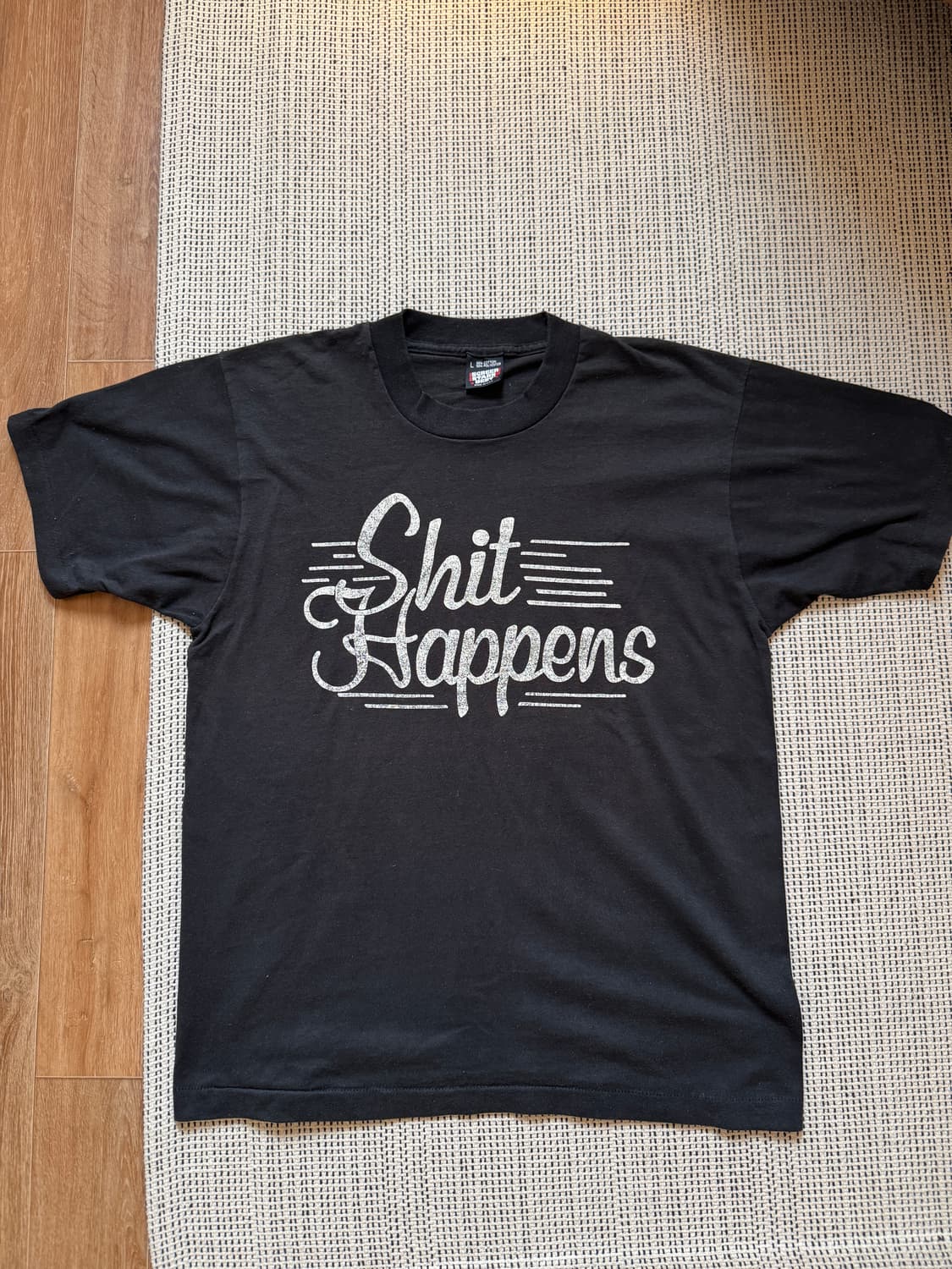 90s 빈티지 shit happens 티셔츠 상품이미지1