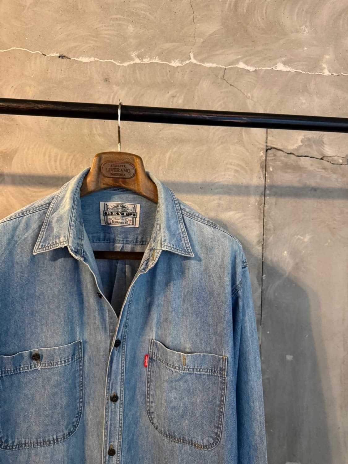 리바이스 데님 셔츠 100~105 상품이미지6