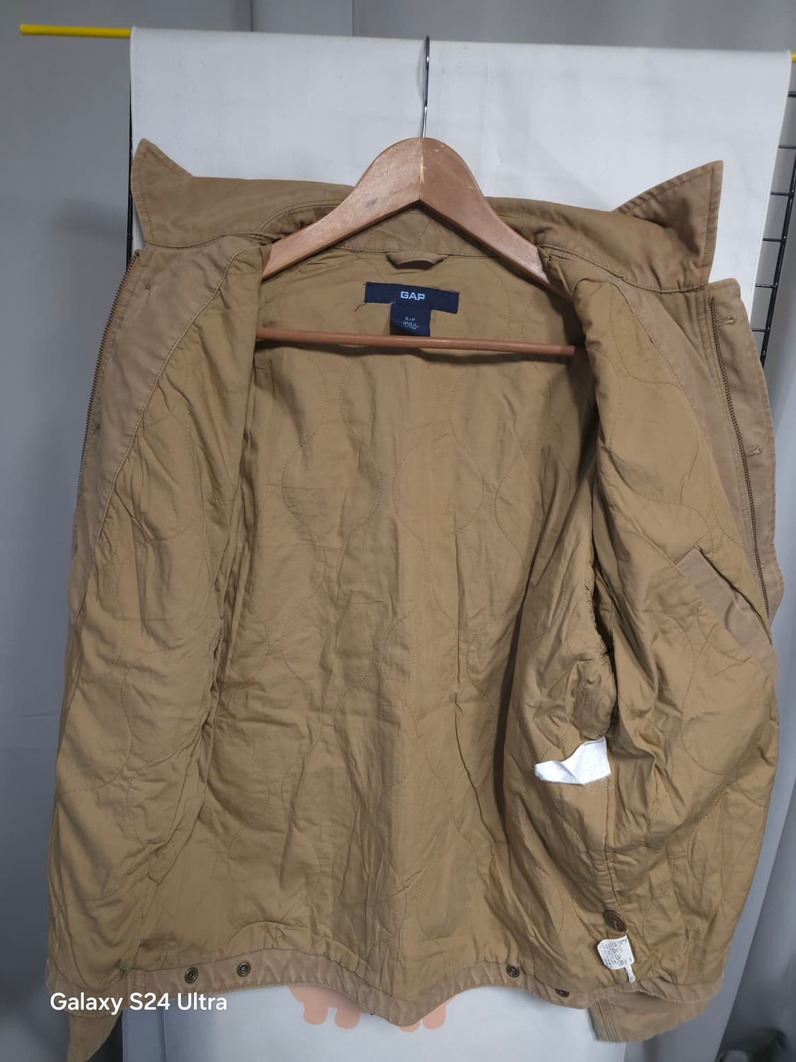 GAP 갭 누빔 면 점퍼 S ✨️정품 일본빈티지✨️ 상품이미지4