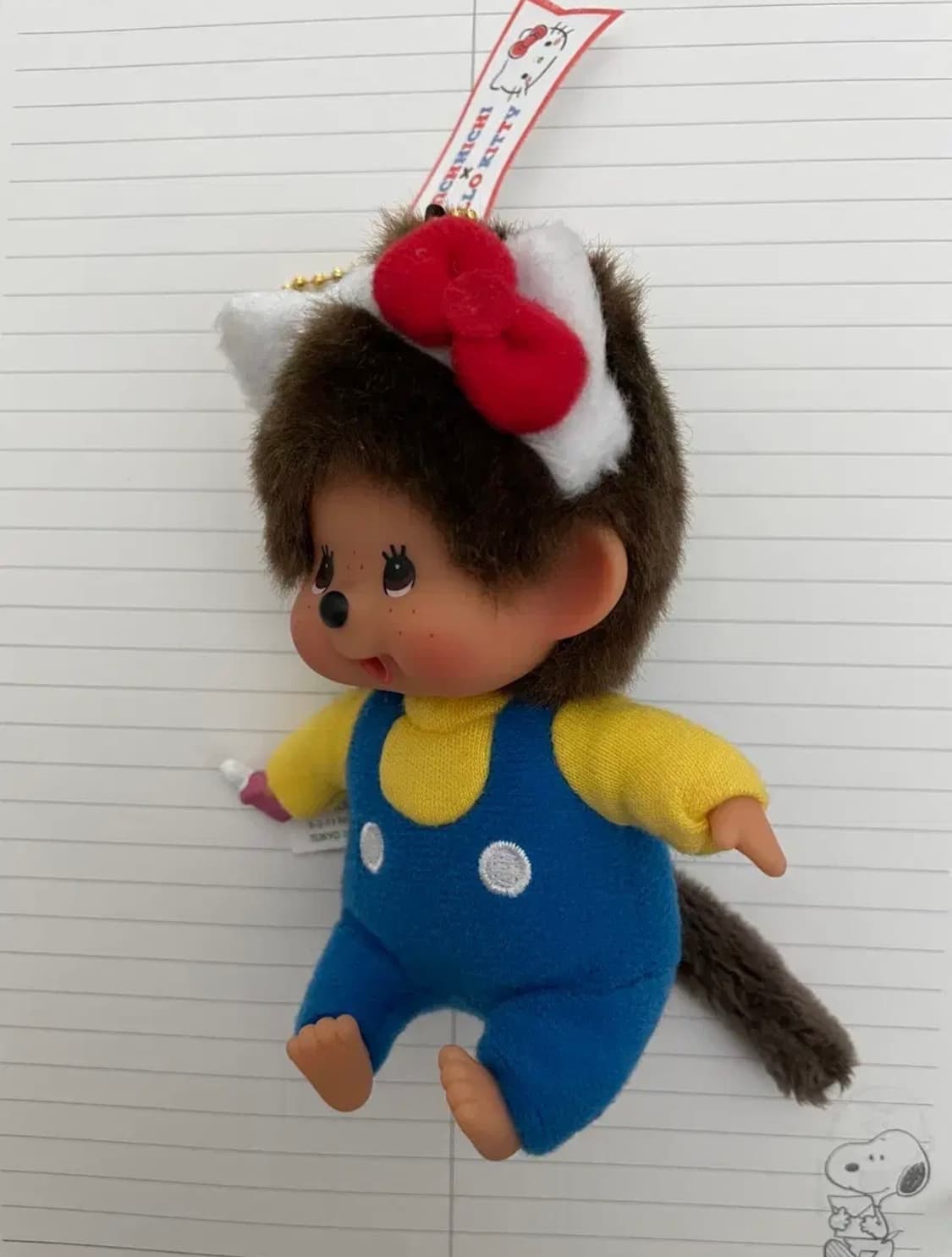 몬치치 X키티 키링 새상품 상품이미지2