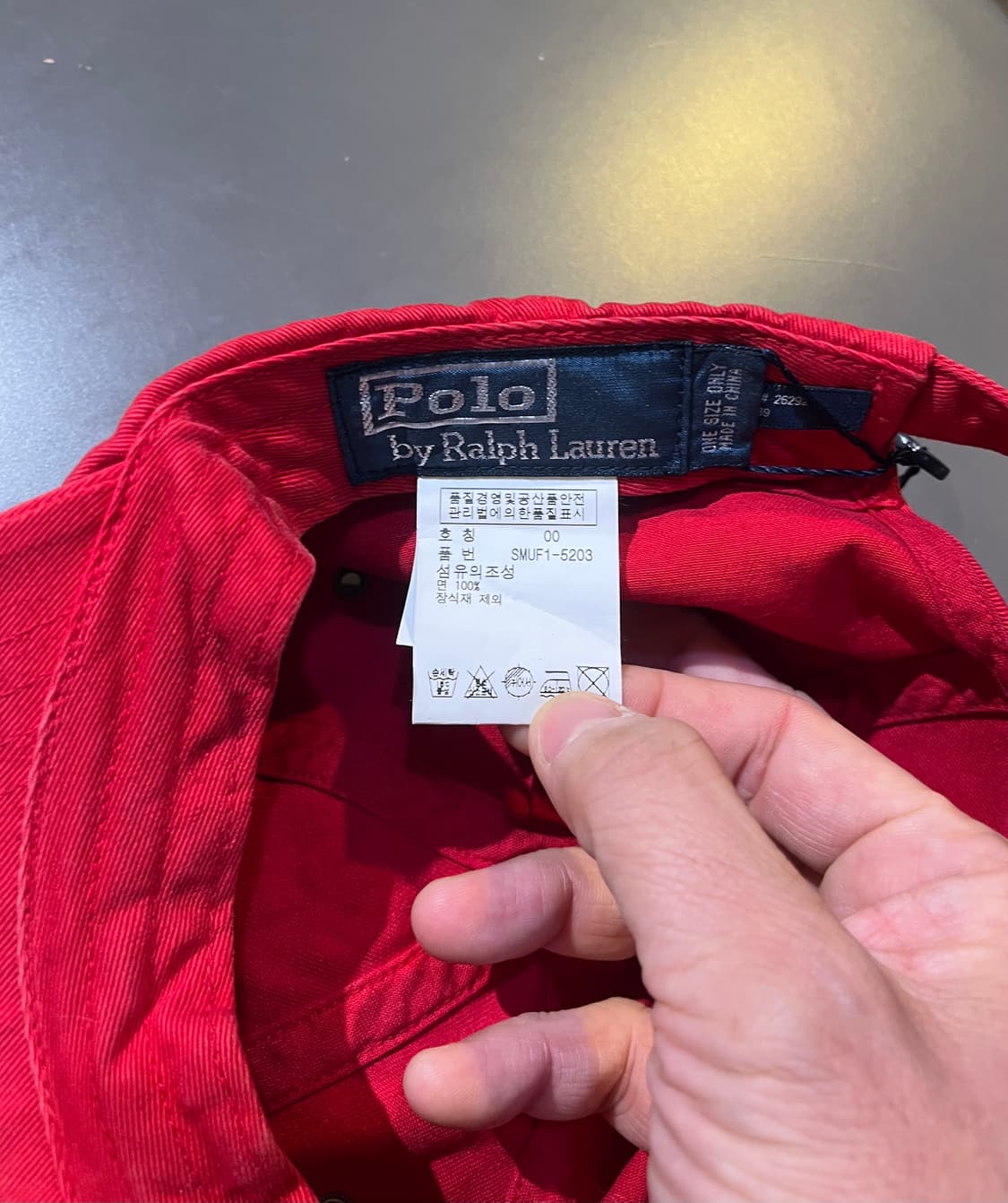 폴로 랄프로렌 POLO USA 레드 캡 상품이미지5