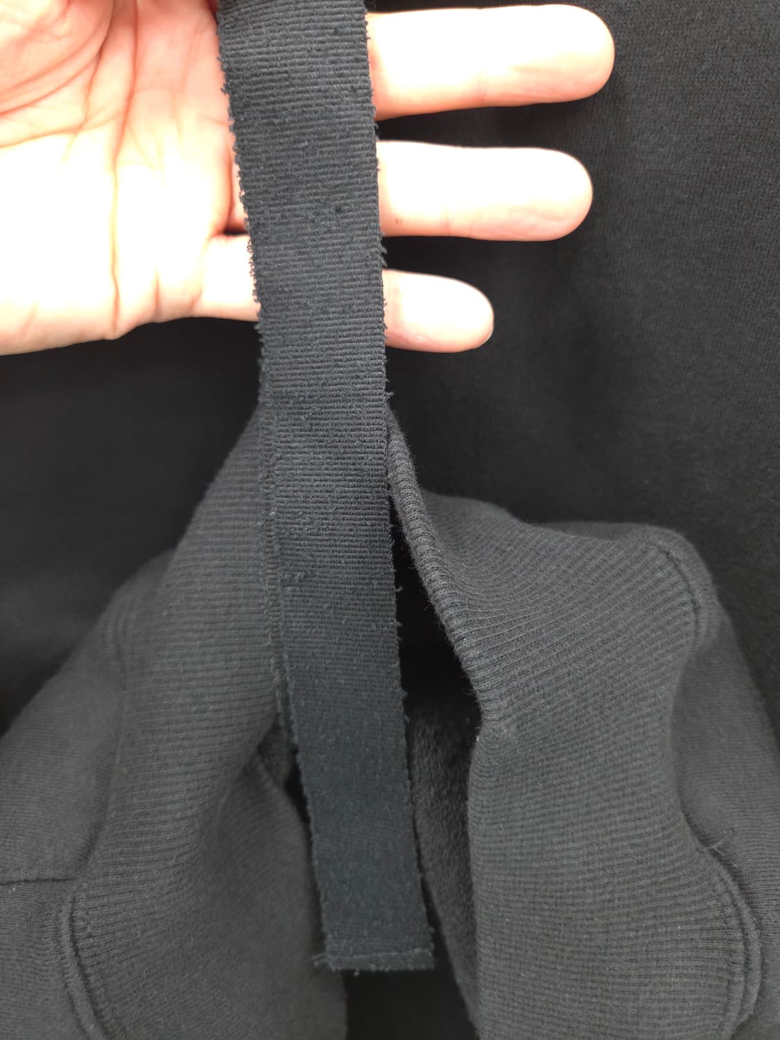 M 피스마이너스원 프라그먼트 Fragment 데이지 후드 블랙 상품이미지6