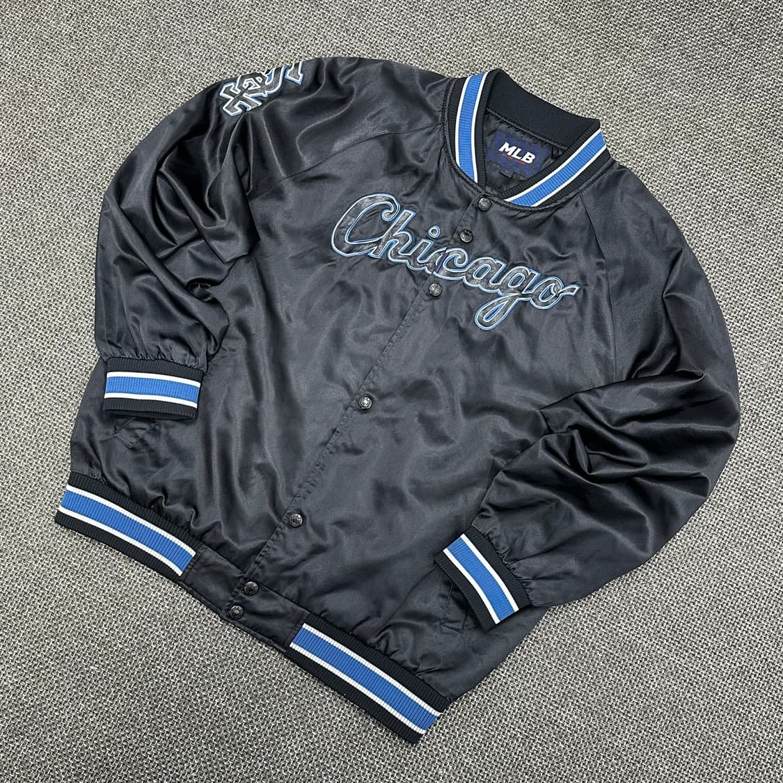 MLB 00s 올드스쿨 시카고컵스 새틴 야구점퍼 105 상품이미지3