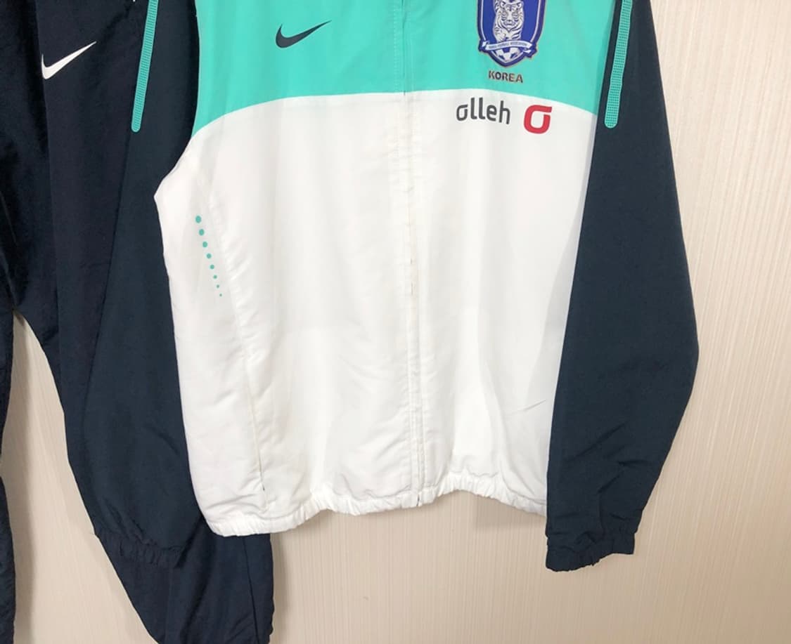 나이키국대 10-12 축구국대 지급실착 윈드브레이커 자켓/팬츠 XXL 상품이미지4