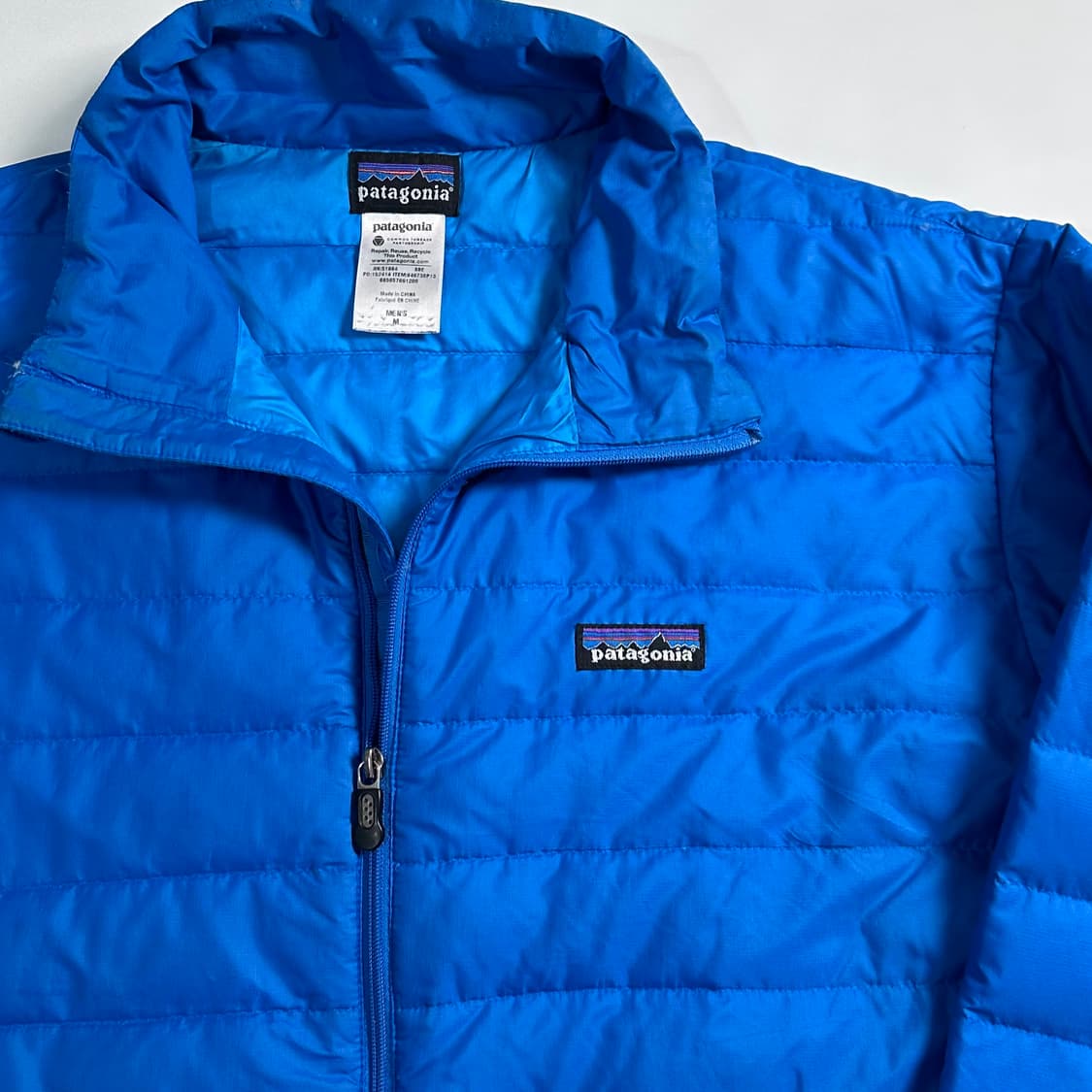 파타고니아 블루 경량 자켓 상품이미지3
