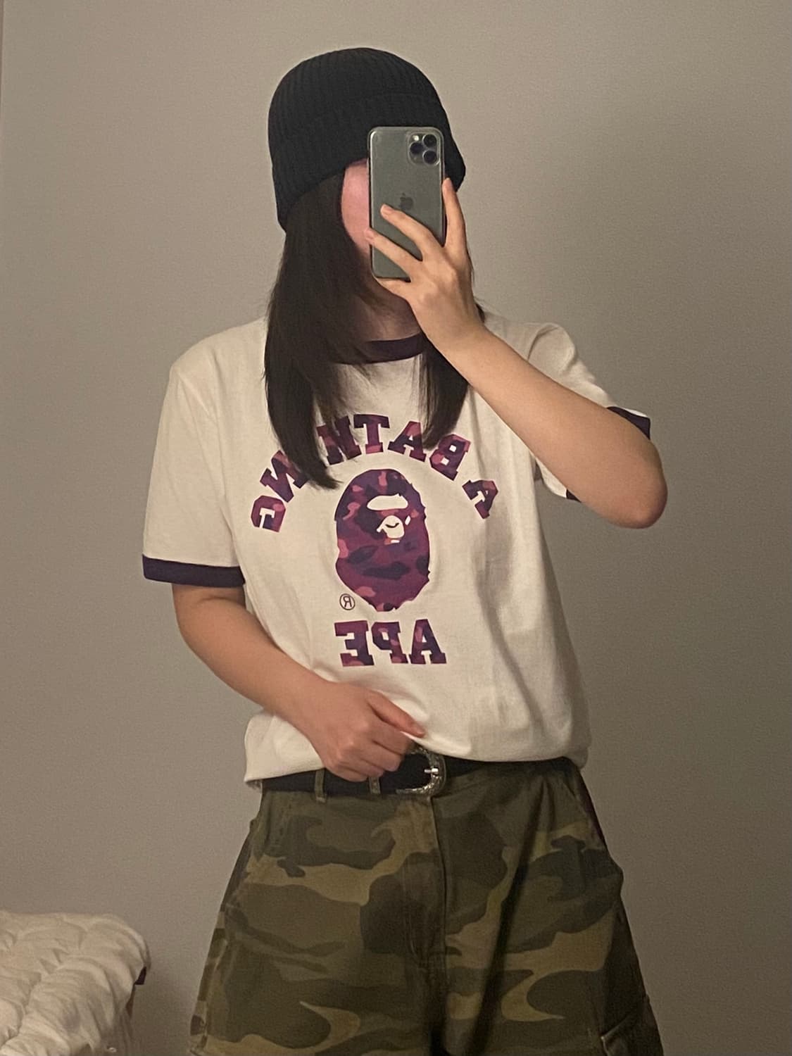 Bape 베이프 반팔 링거티(택 달린 새상품) 상품이미지2