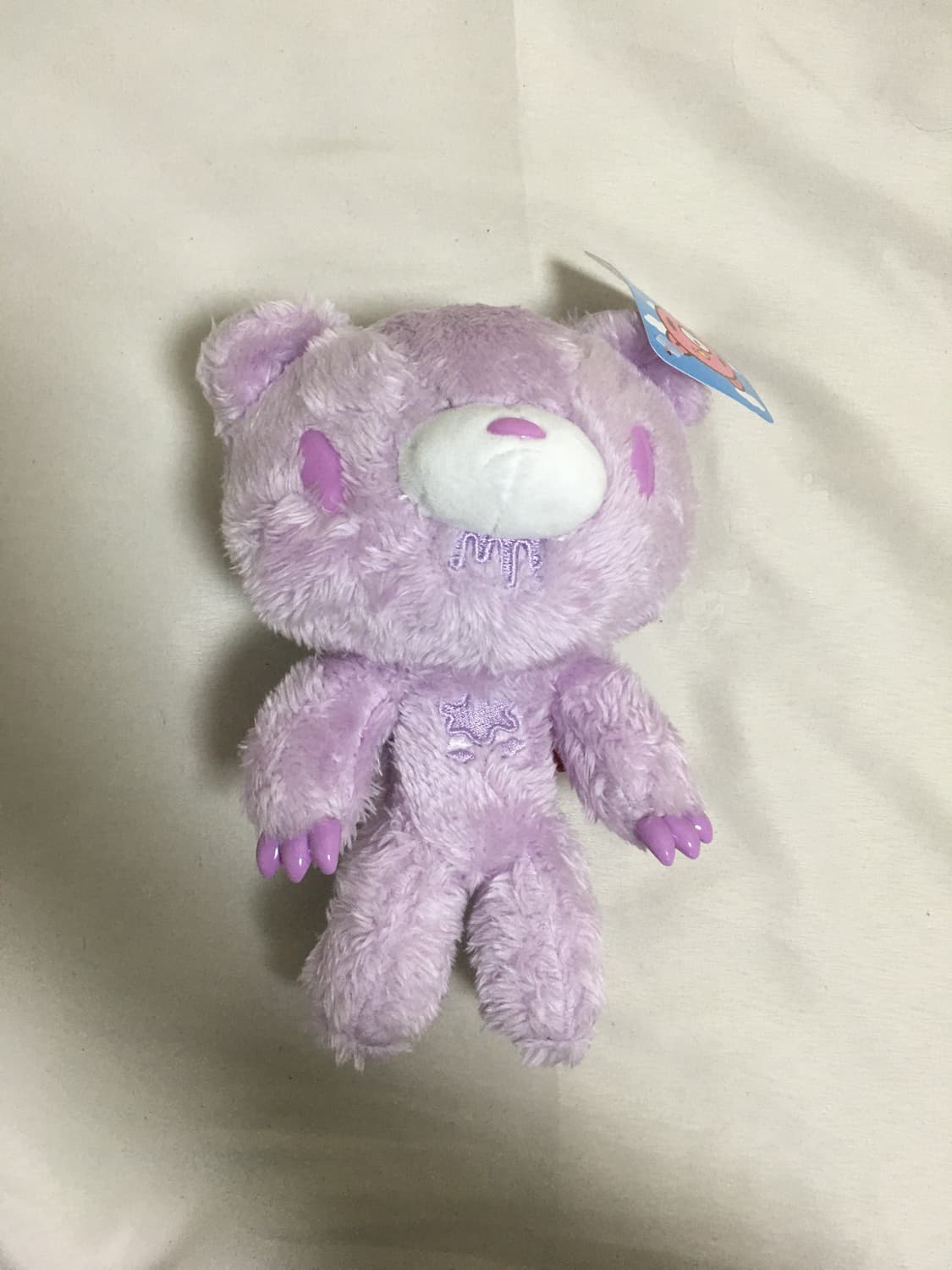 [새상품] 글루미 베어 gloomybear 키링 라이트 퍼플 상품이미지1