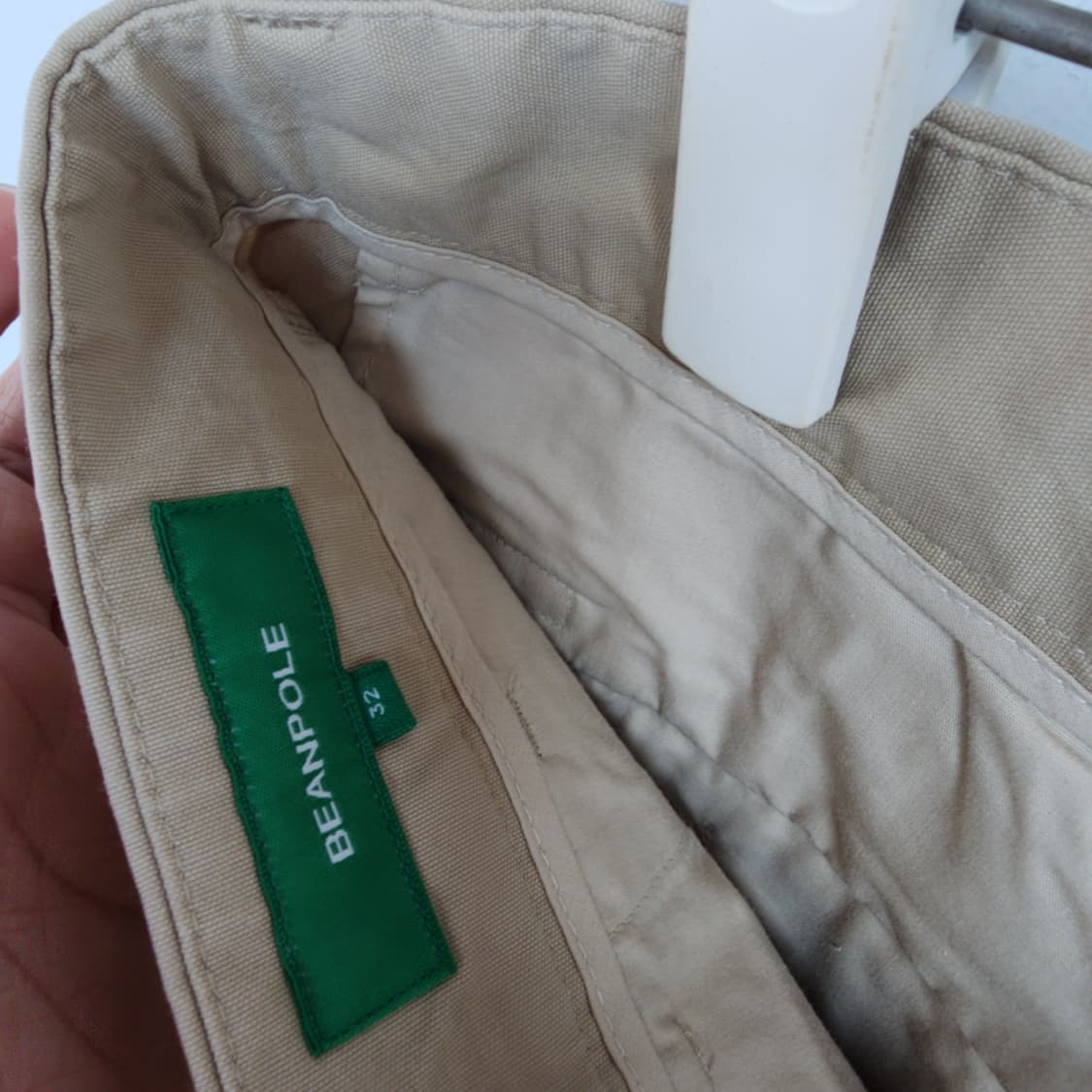 빈폴 베이지색 면바지 상품이미지5