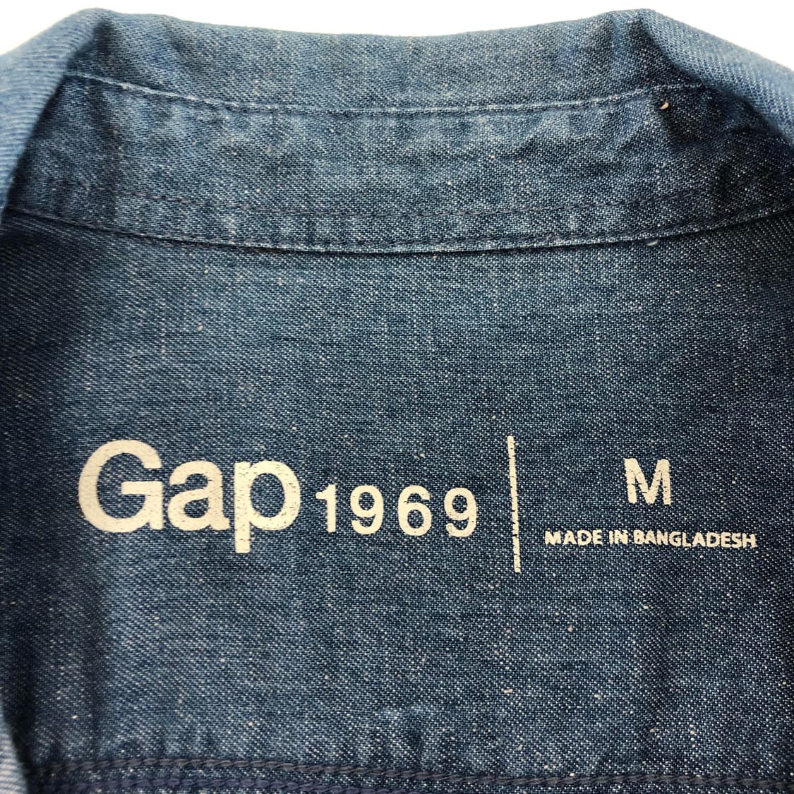 GAP 샴브레이 린넨셔츠 M 상품이미지5