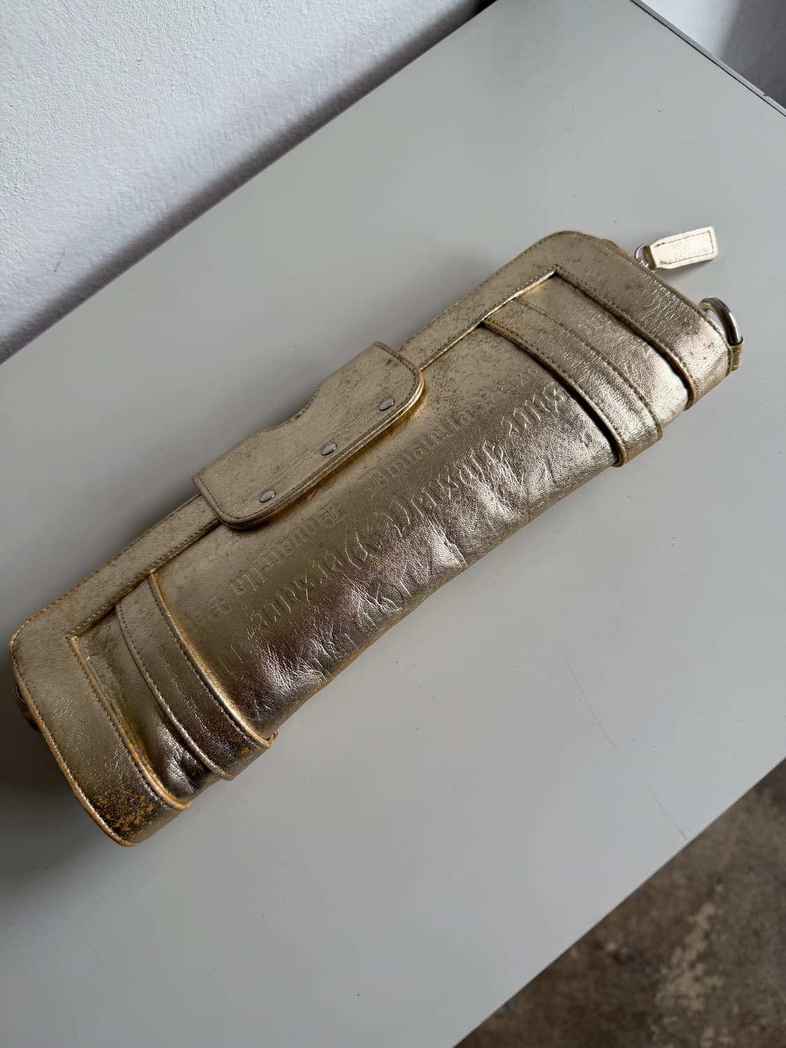 90s 베르사체 골드 클러치 백 상품이미지5