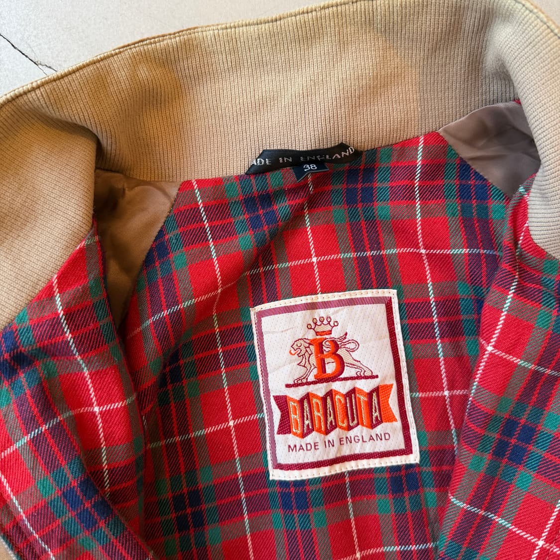 바라쿠타 G9 헤링턴 자켓 상품이미지6