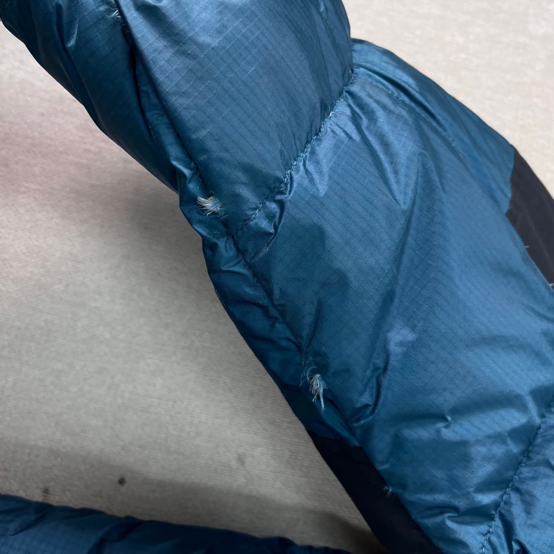 95 노스페이스 윈드스토퍼 700 드롭 패딩 상품이미지5