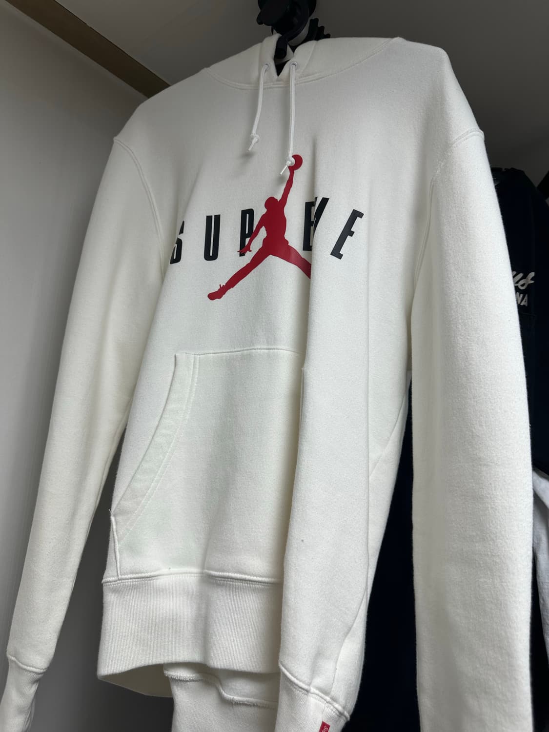 15fw 슈프림 조던 후드 화이트 상품이미지1