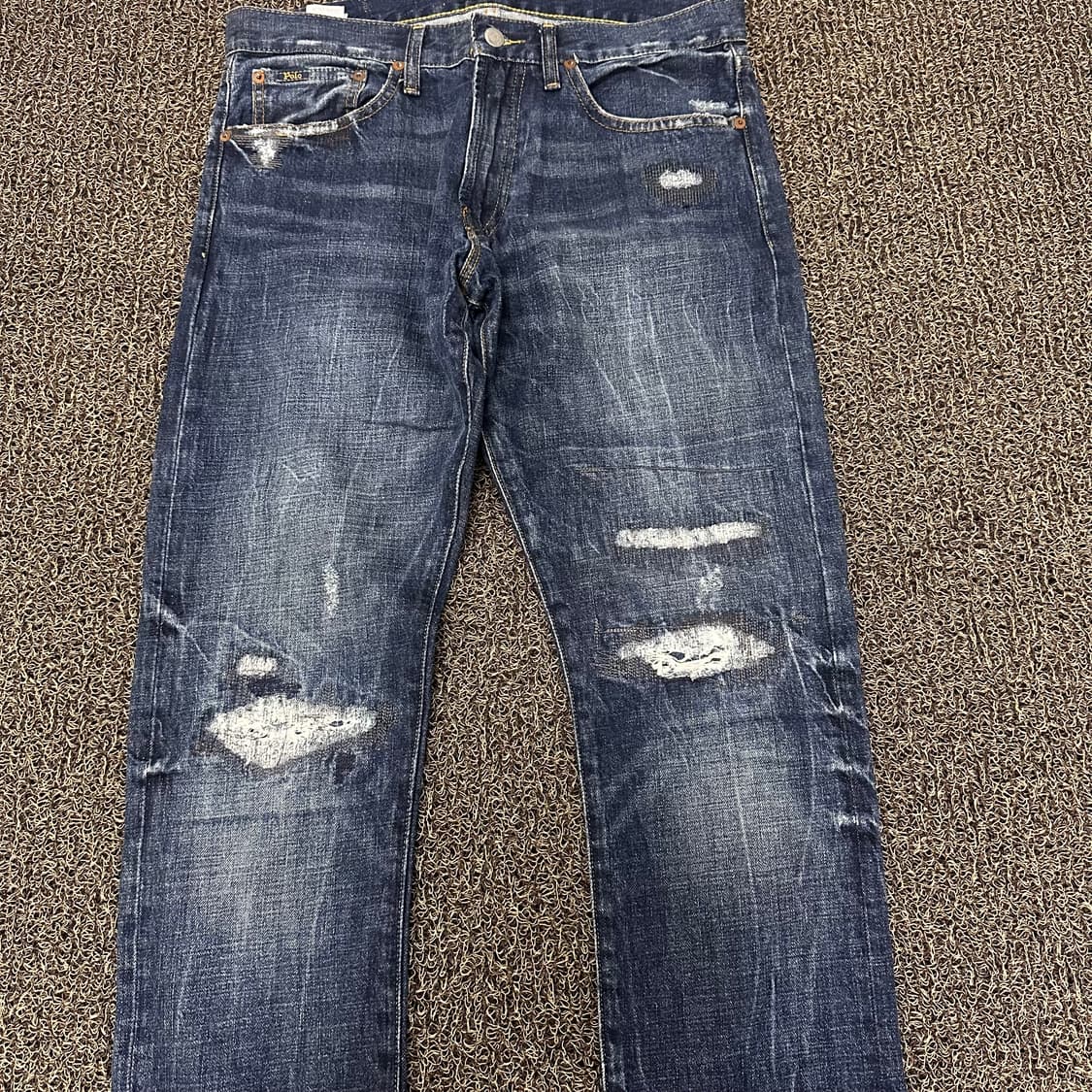 POLO 폴로 랄프로렌 데미지 데님 청바지 32인치 상품이미지2